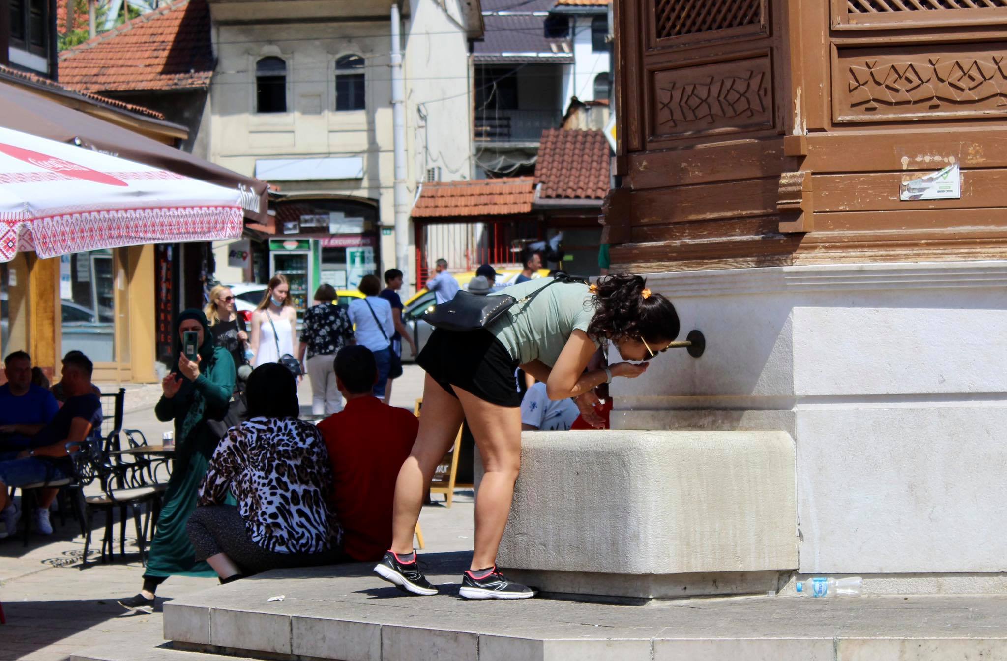 turisti, sarajevo, čaršija, sunčano