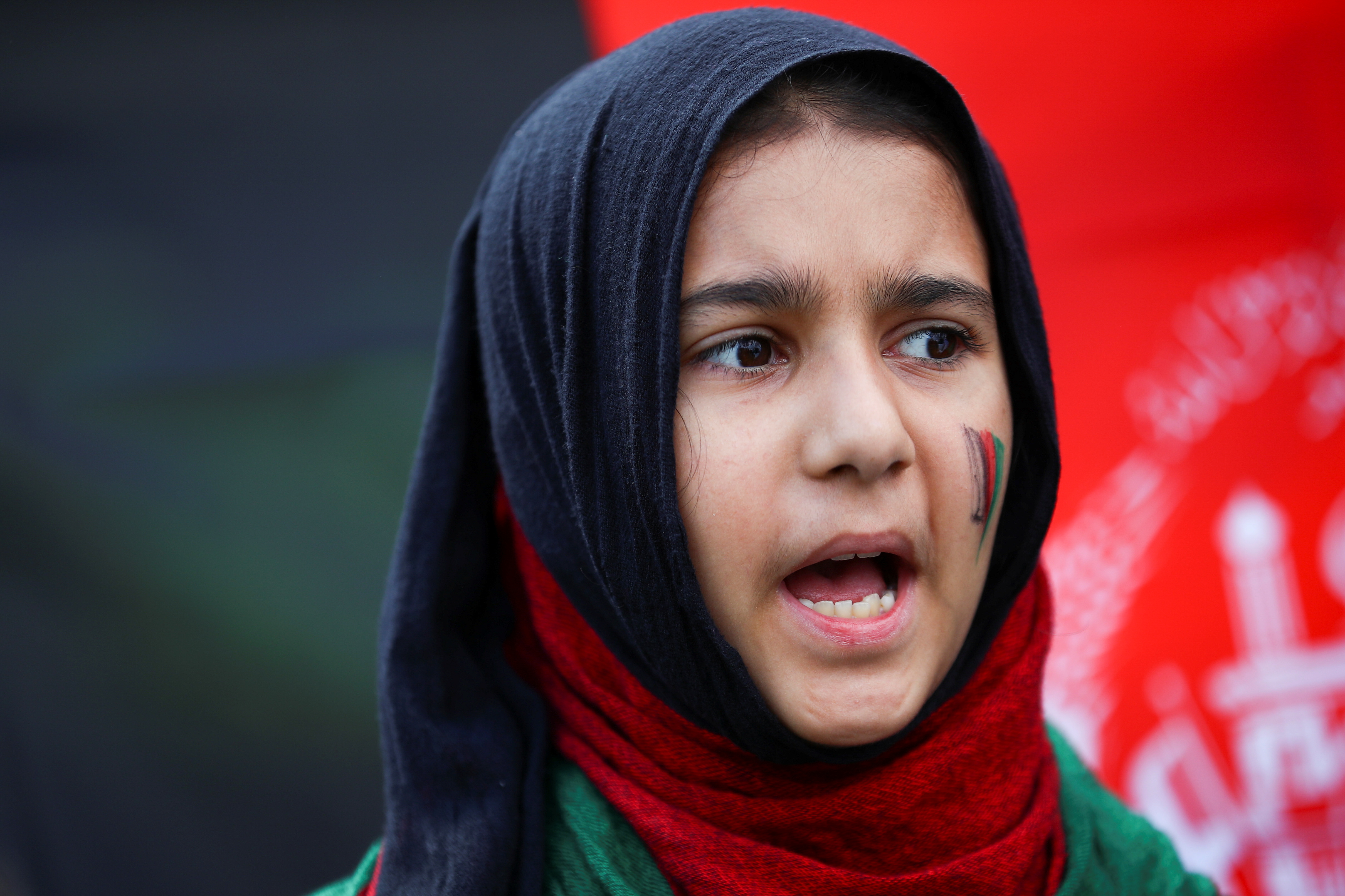 "Save Afghanistan" protest in London