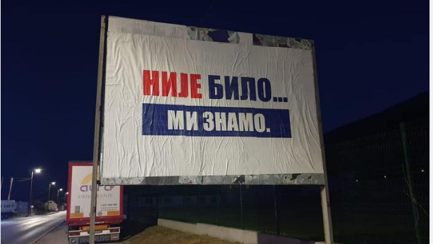 Fotografija bilborda iz Rogatice