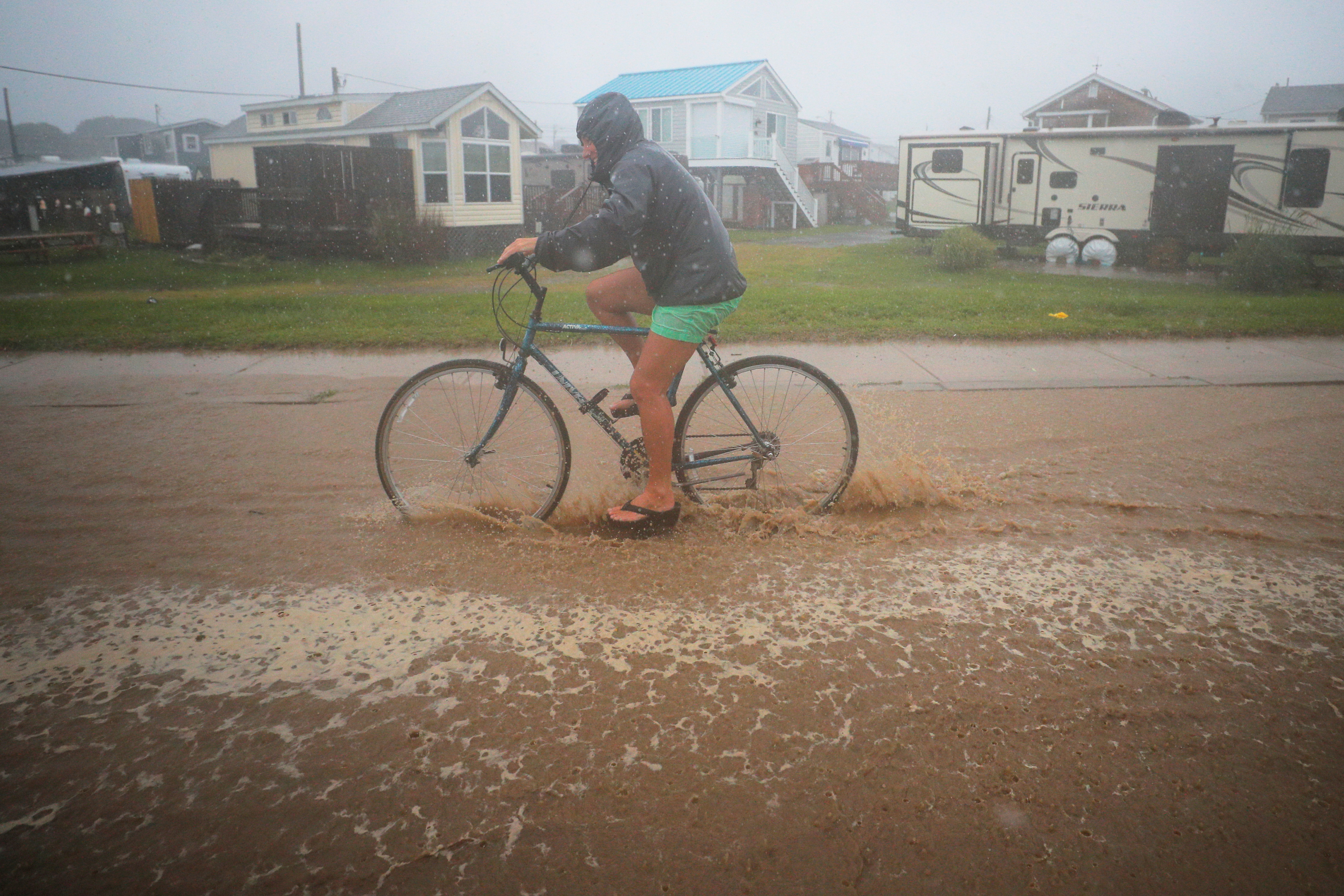 Tropical Storm Henri hits Rhode Island