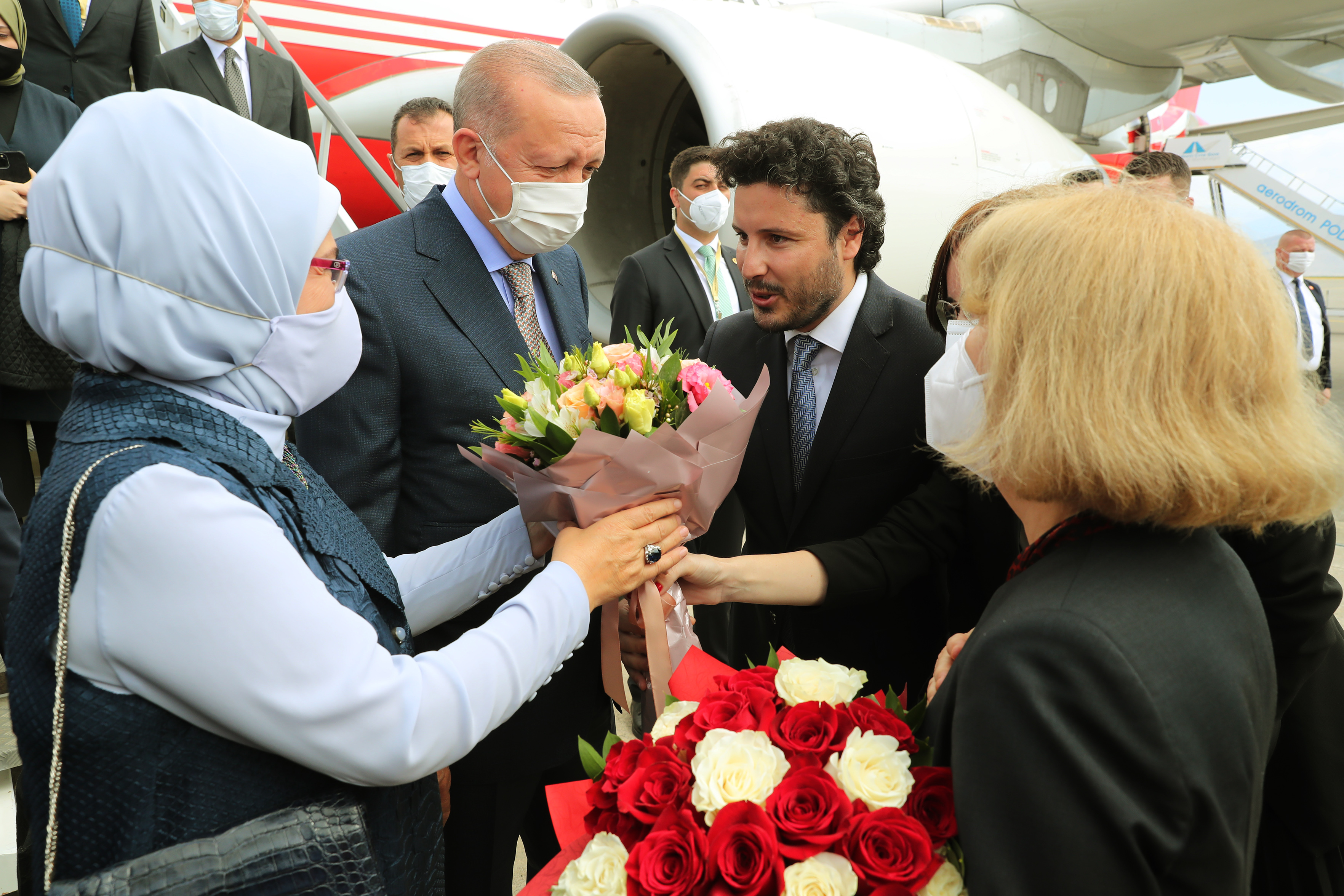 Predsjednik Republike Turske Recep Tayyip Erdogan doputovao u posjetu Crnoj Gori