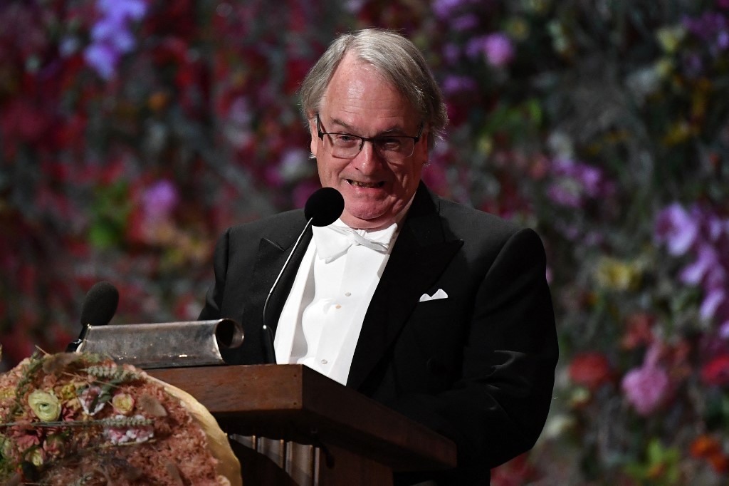 SWEDEN-NOBEL-PRIZE-2019