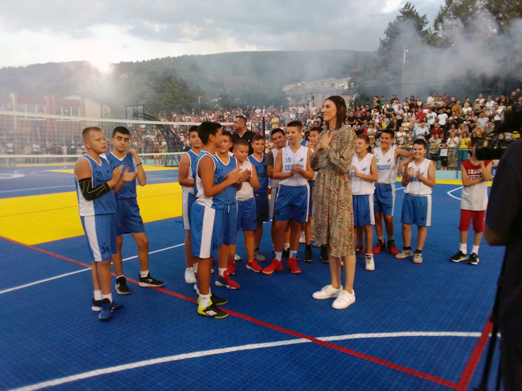 Tijana Bošković u rodnoj Bileći