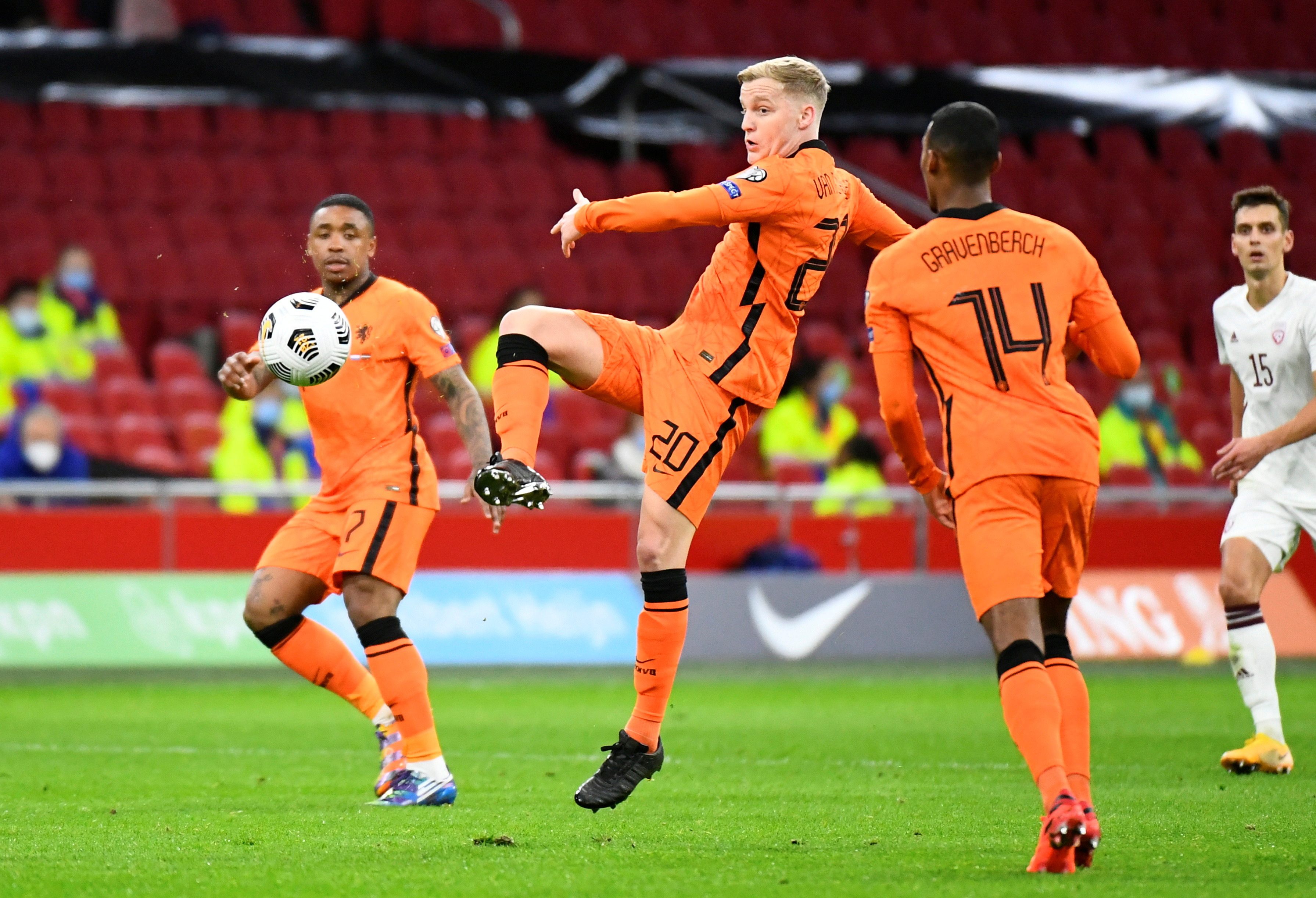 FILE PHOTO: World Cup Qualifiers Europe - Group G - Netherlands v Latvia