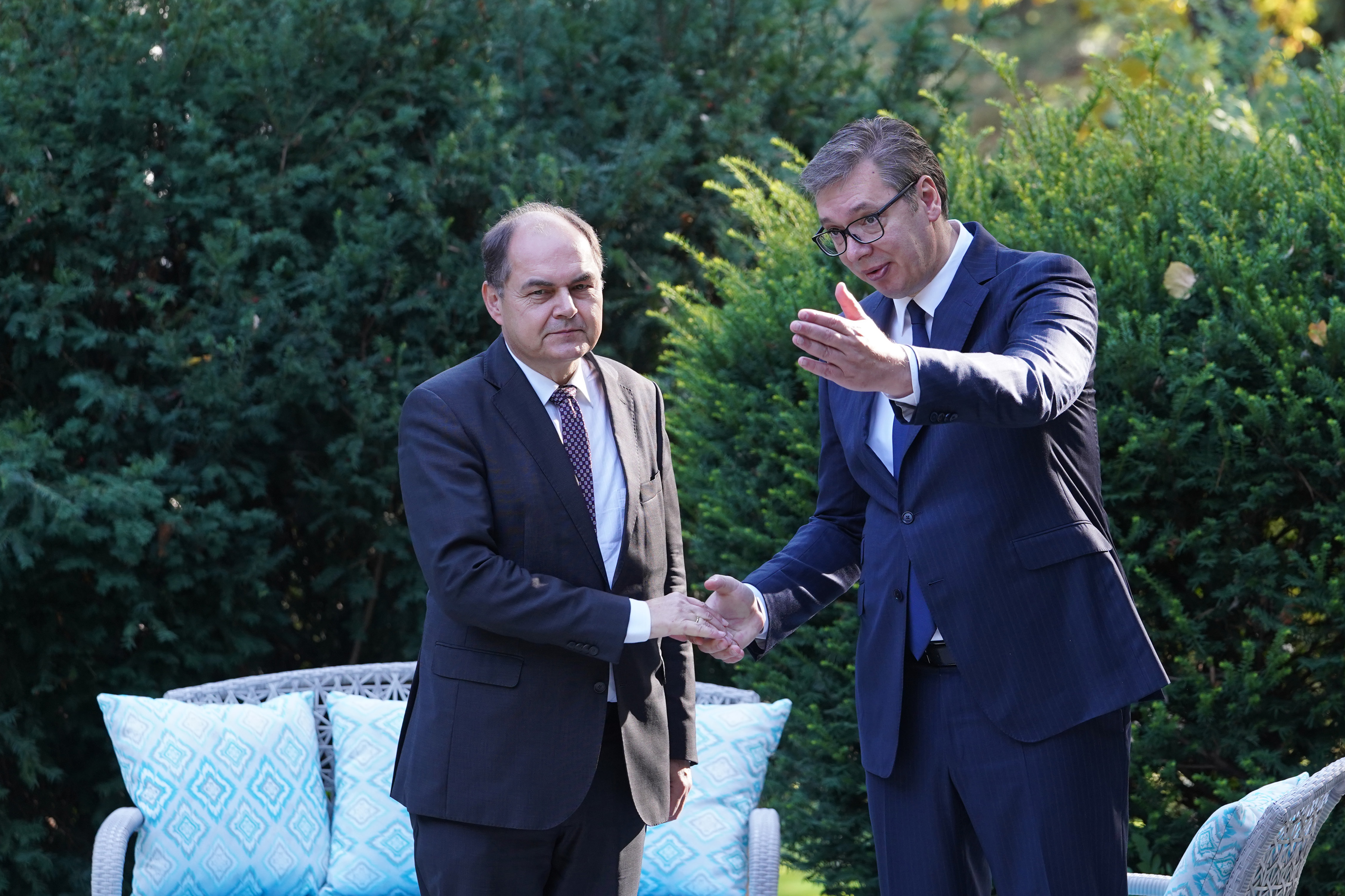 Christian Schmidt i Aleksandar Vučić