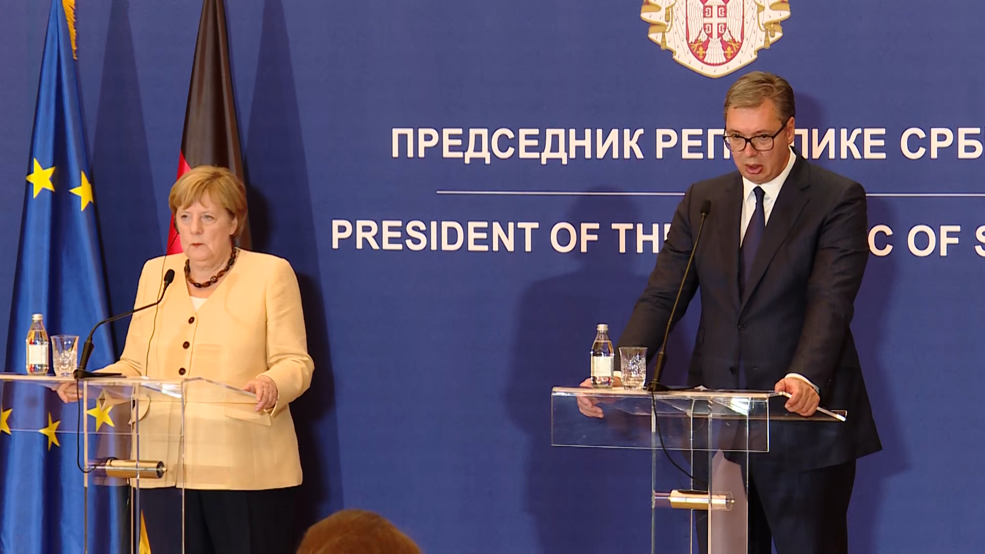 Merkel i Vučić