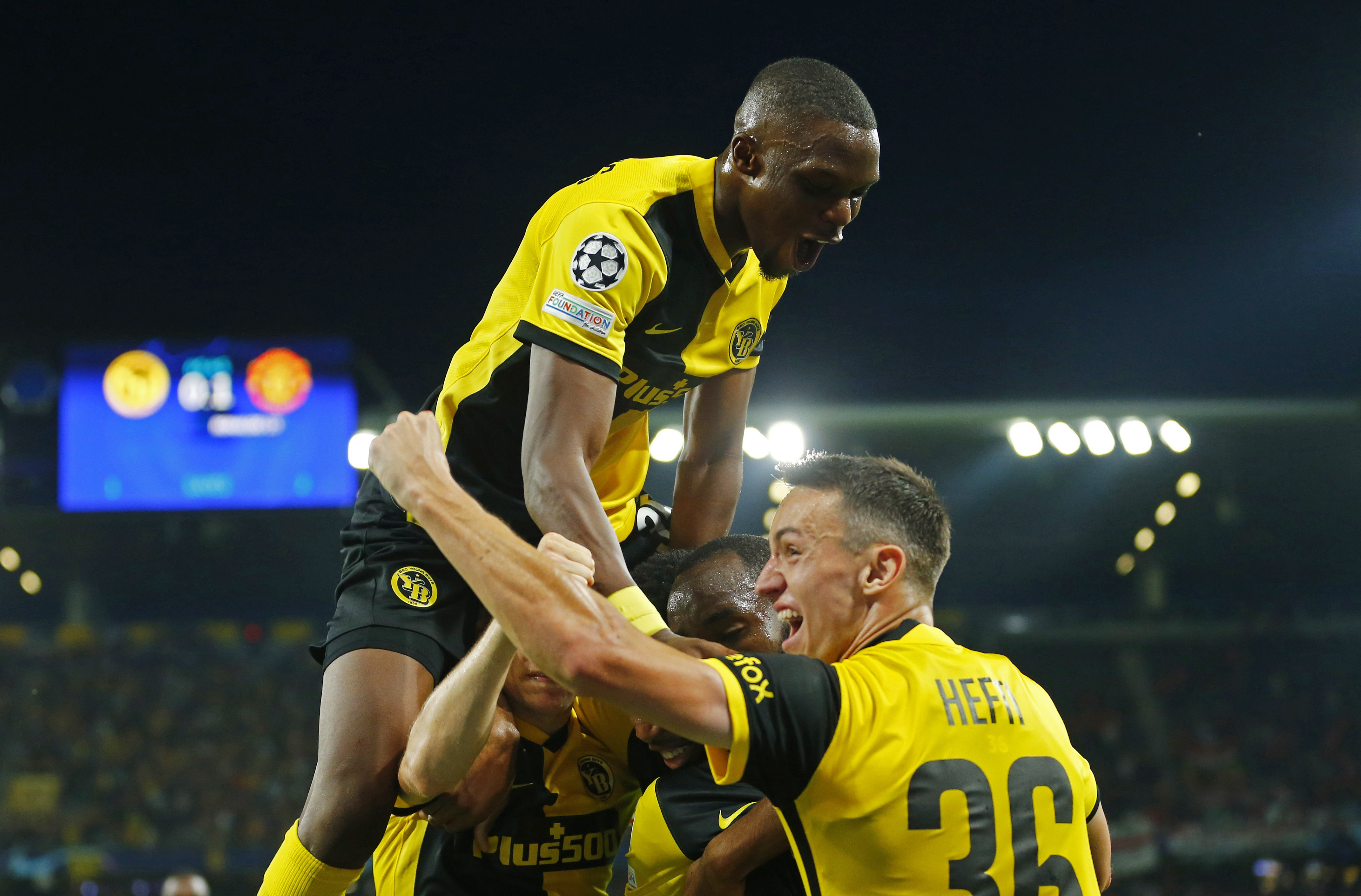 Champions League - Group F - BSC Young Boys v Manchester United