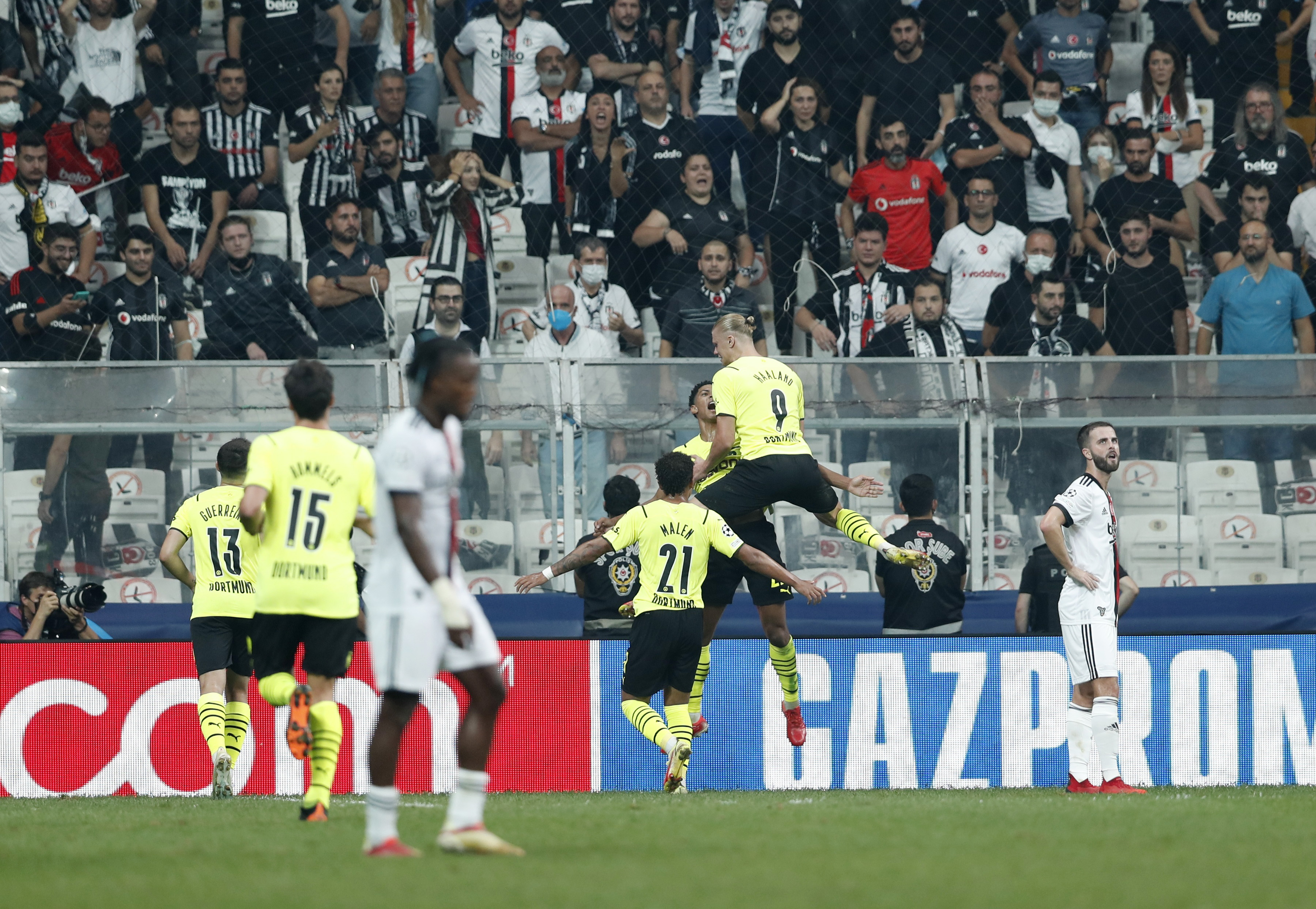 Champions League - Group C - Besiktas v Borussia Dortmund