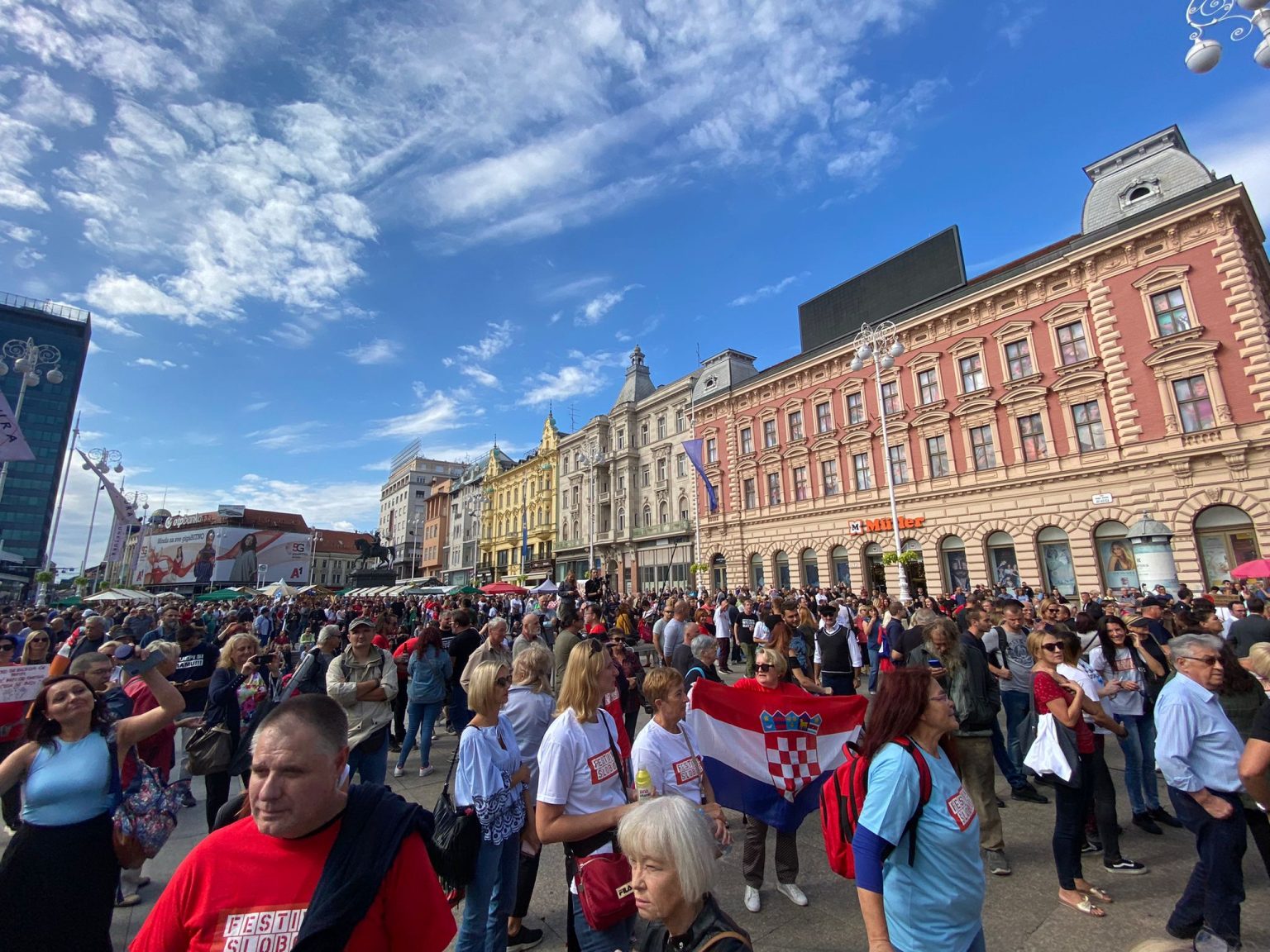 U Zagrebu skup protiv mjera