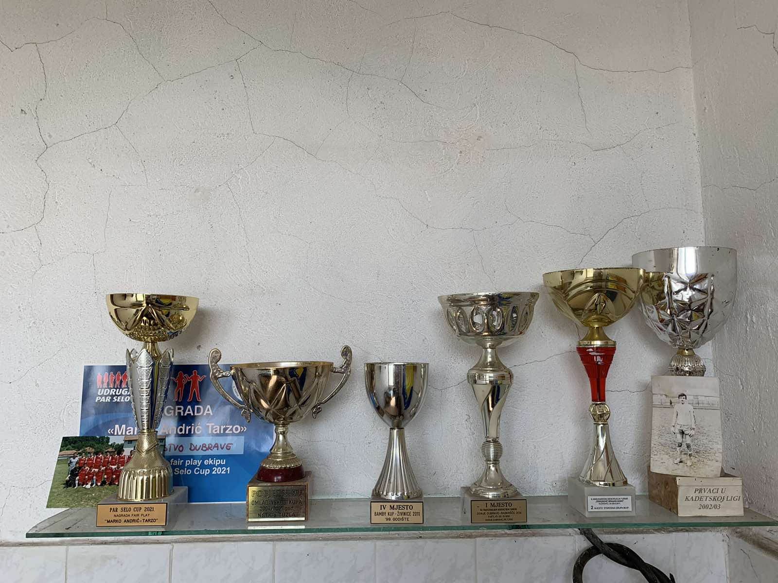 Trofeji FK Jedinstvo Dubrave