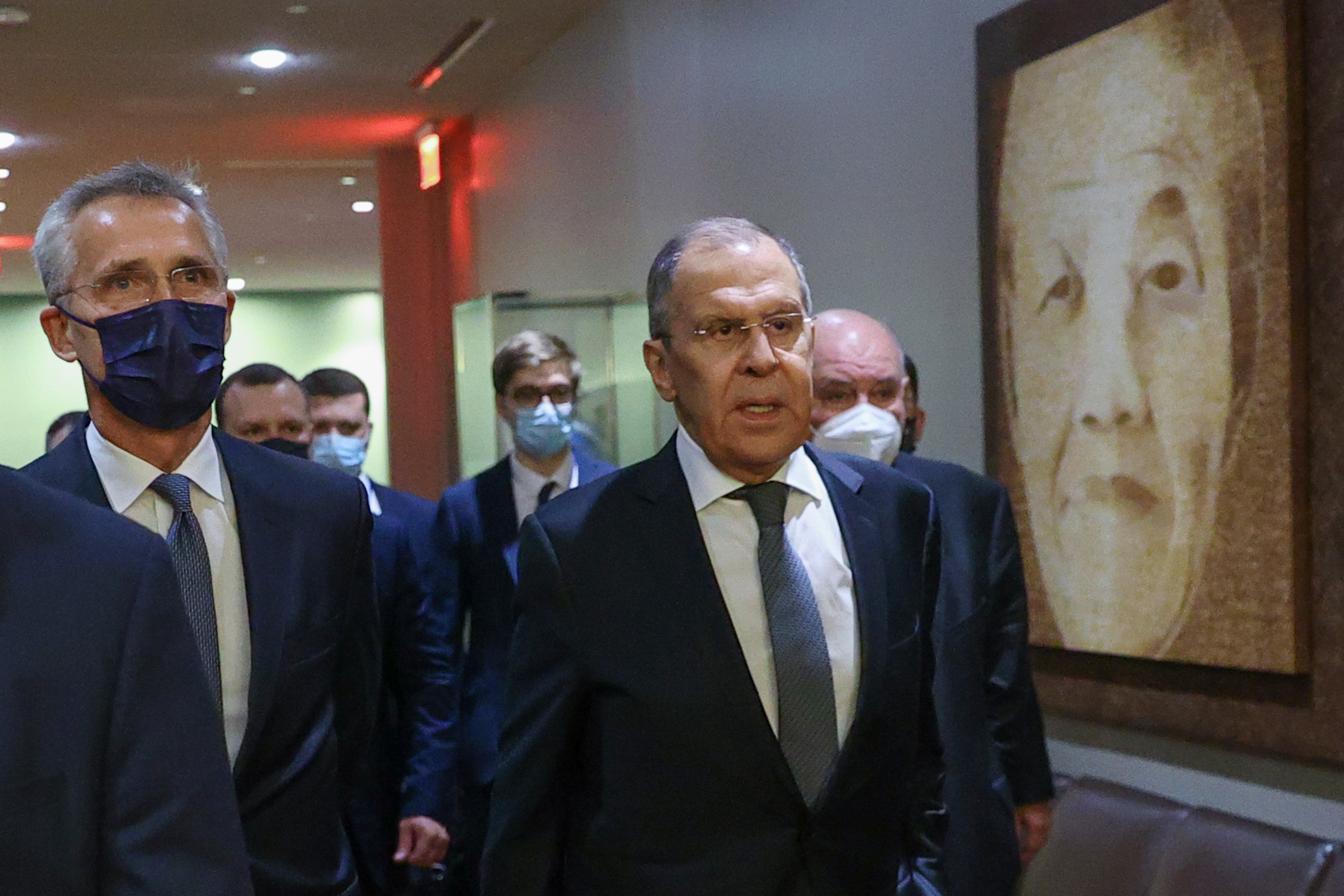 Russia's Minister of Foreign Affairs Lavrov on working visit to United States