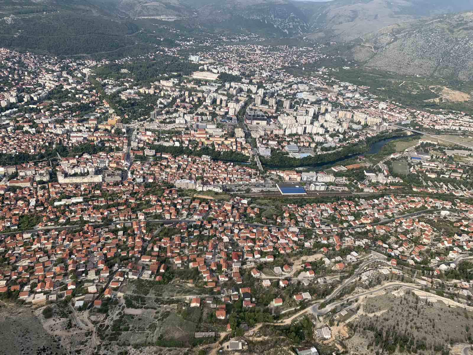 mostar iz zraka