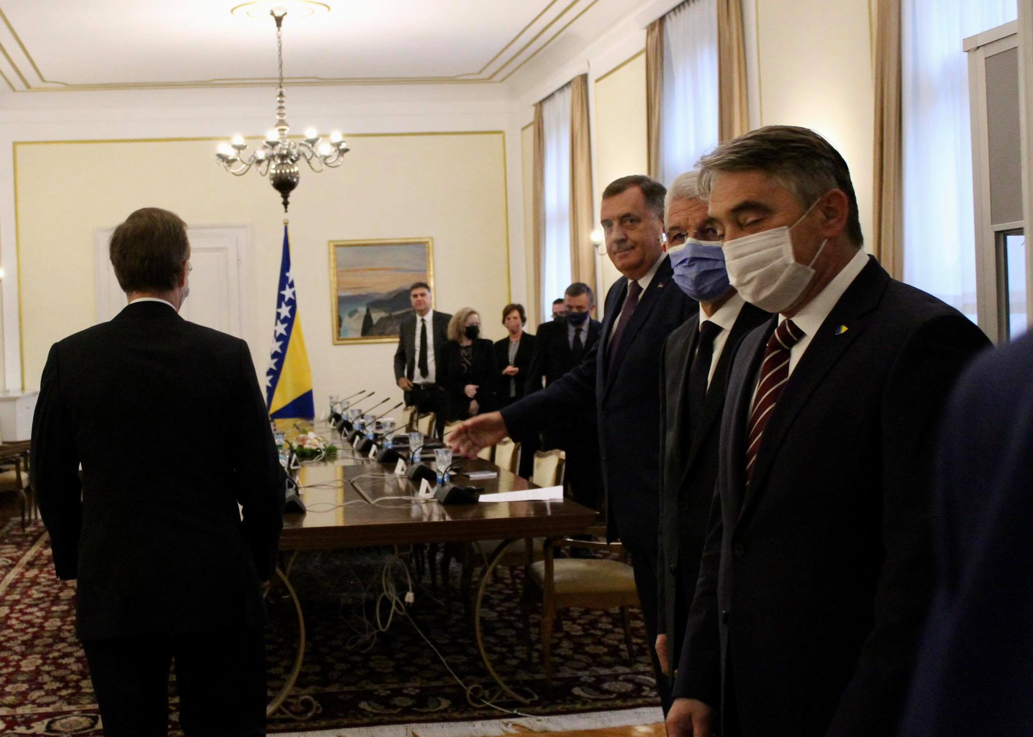 Komšić, Džaferović i Dodik