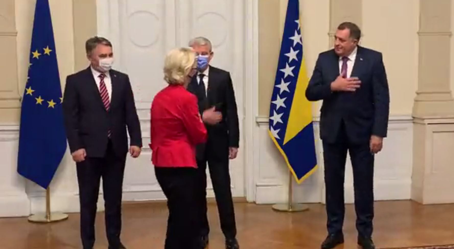 DODIK KOMŠIĆ DŽAFEROVIĆ VON DER LEYEN