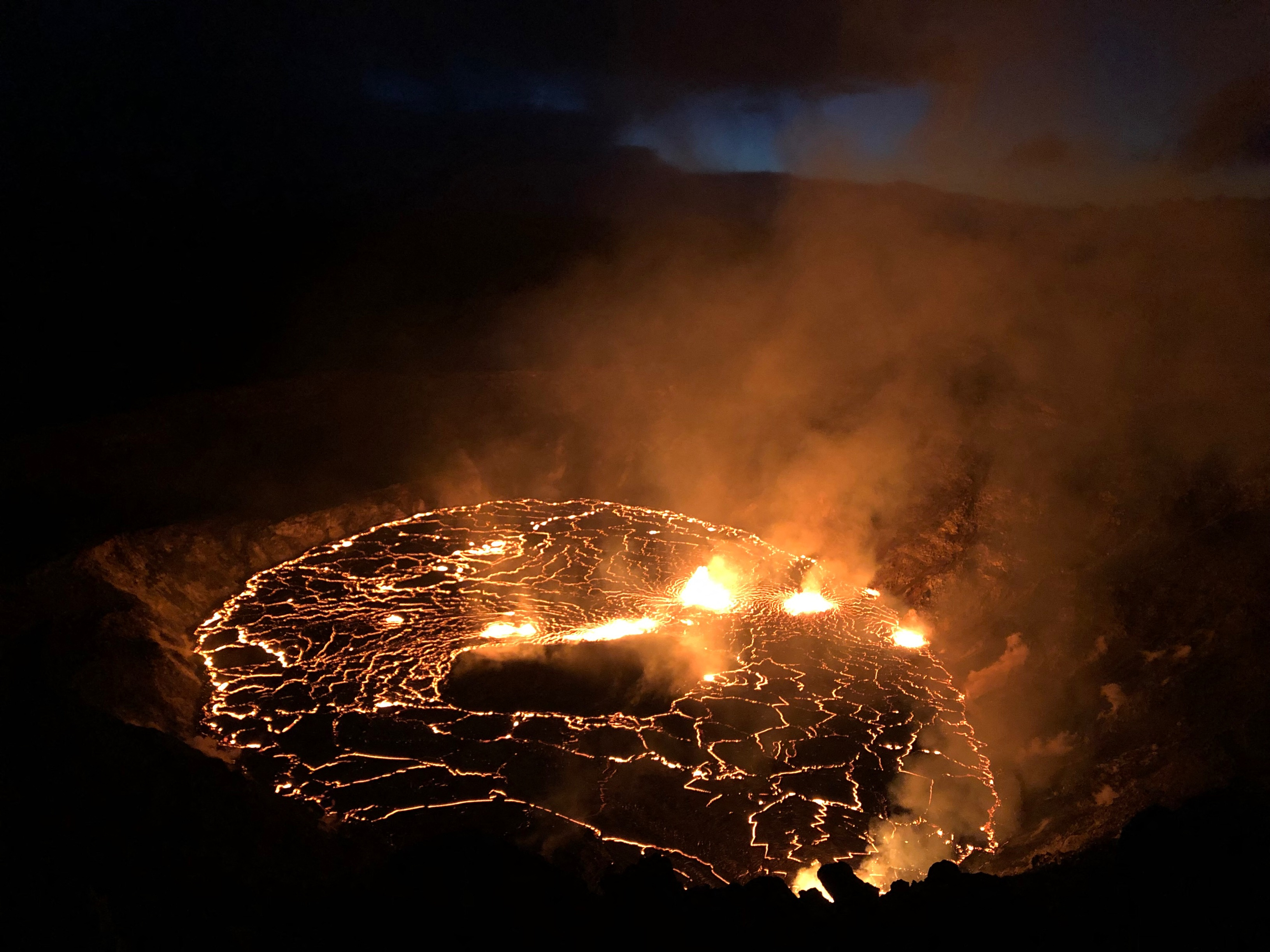 Hawaï: le volcan Kilauea de nouveau en éruption