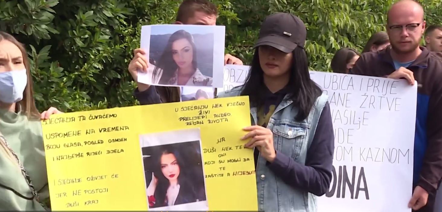 Protest u Podgorici zbog ubistva 19-godišnje Šejle Bakija