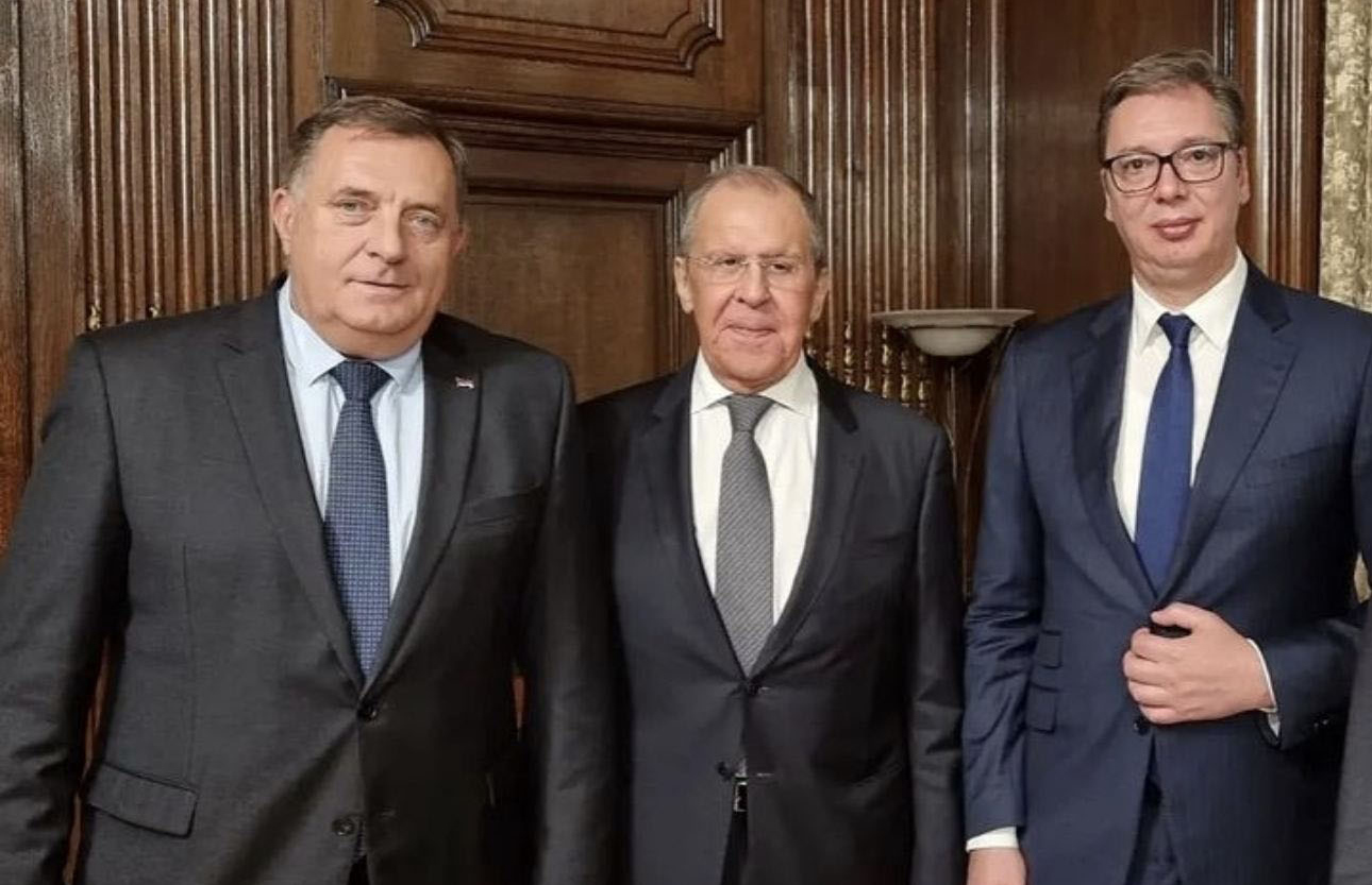 Dodik, Lavrov i Vučić