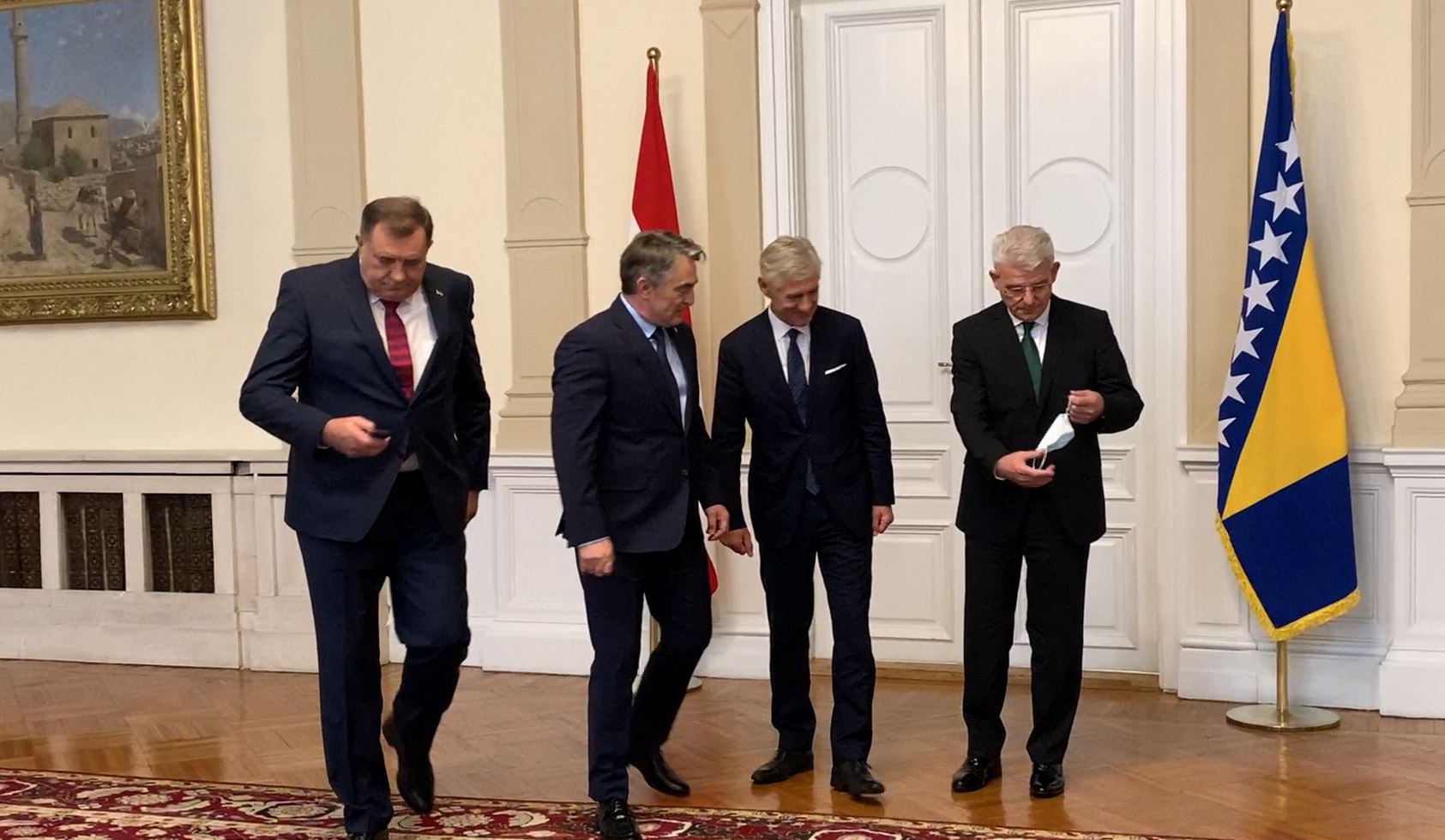 Komšić Džaferović Dodik PREDSJEDNIŠTVO