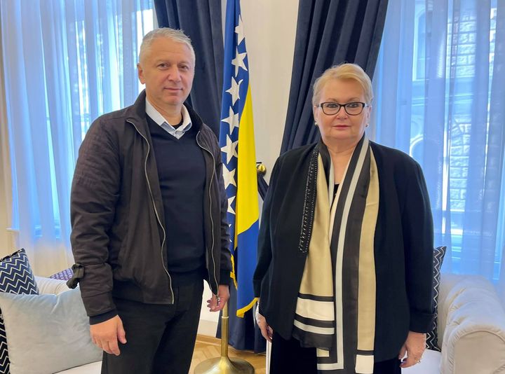 Bisera Turković i Edin Vranj