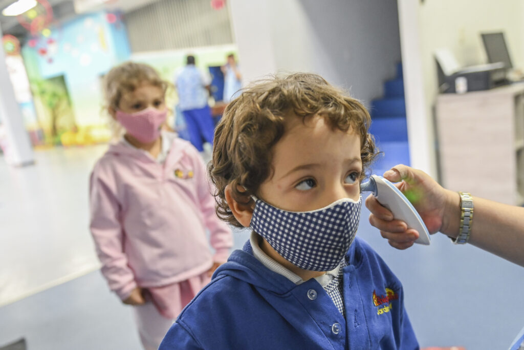COLOMBIA-HEALTH-VIRUS-EDUCATION-KINDERGARTEN