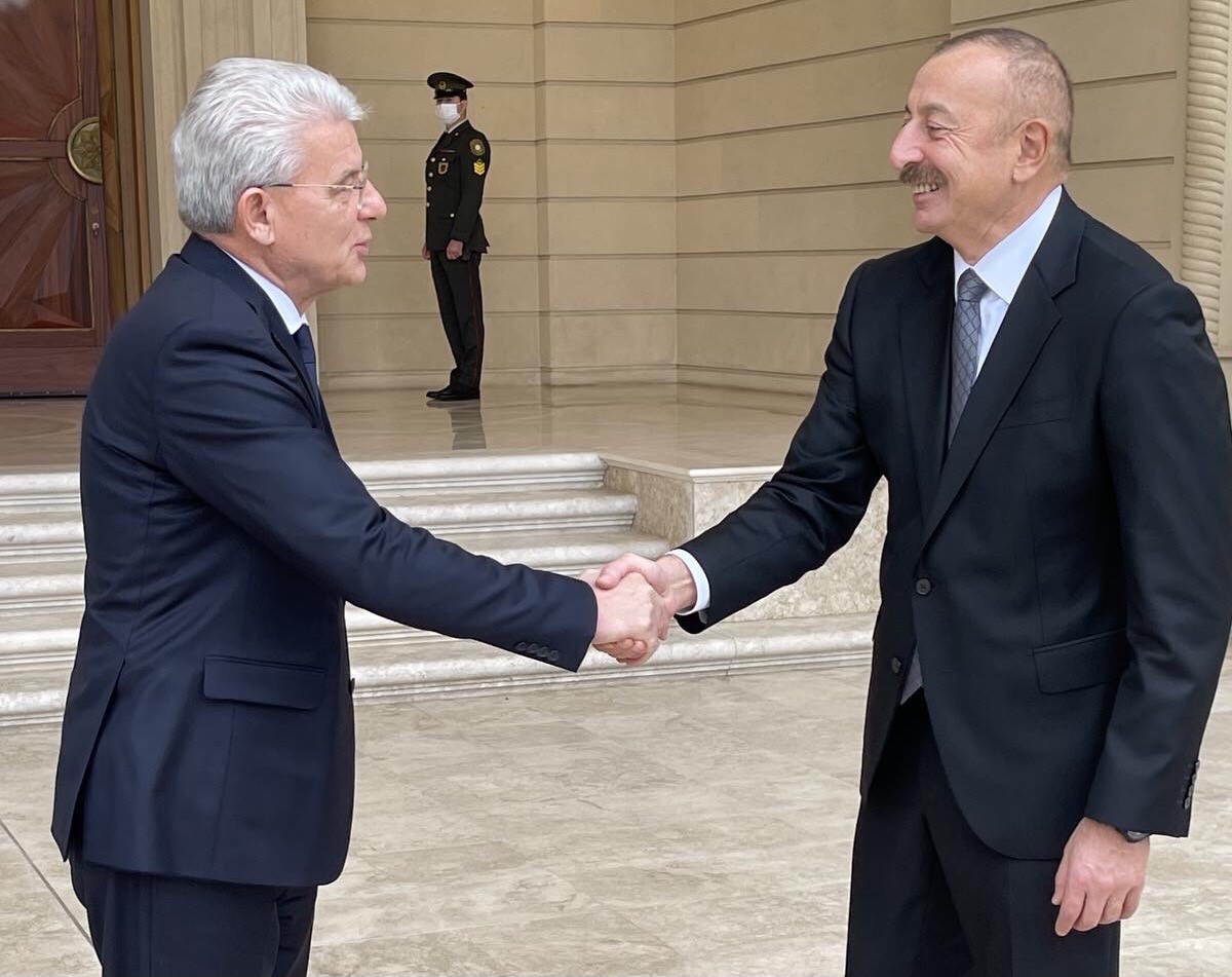 Šefik Džaferović i Ilham Alijev