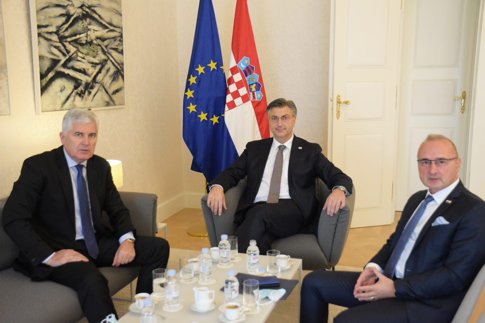 Čović, Plenković i Grlić Radman