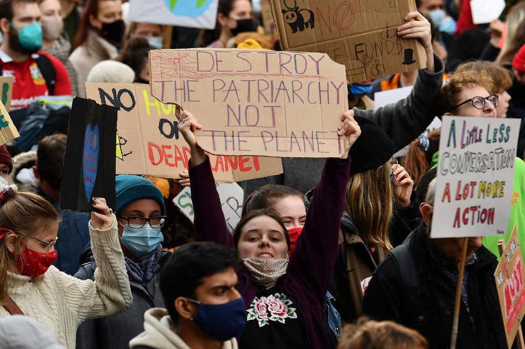 BRITAIN-UN-CLIMATE-COP26-DEMO