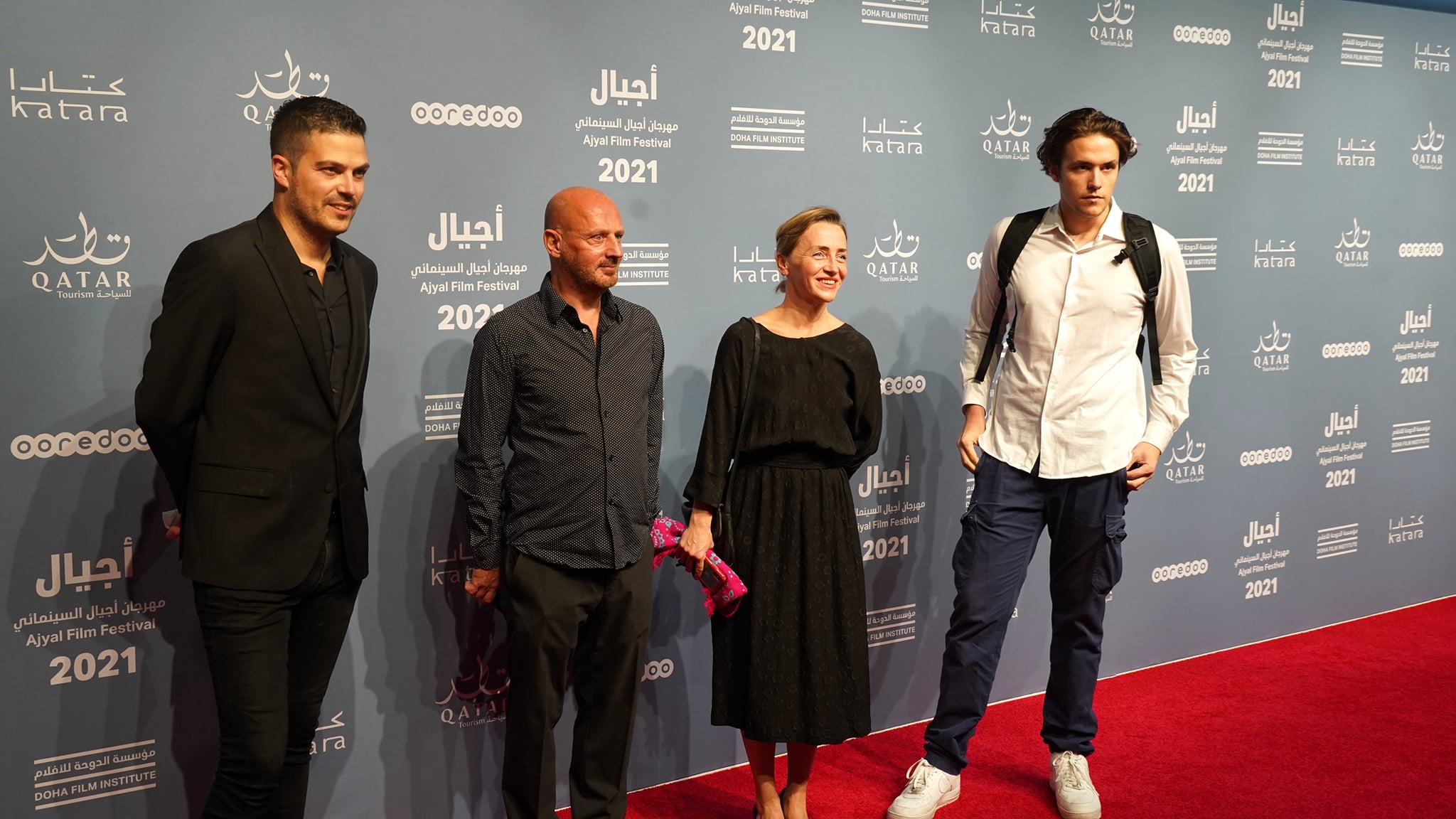 Dio ekipe filma na Ajyal Film Festivalu, Doha, Foto Ajyal Film Festival