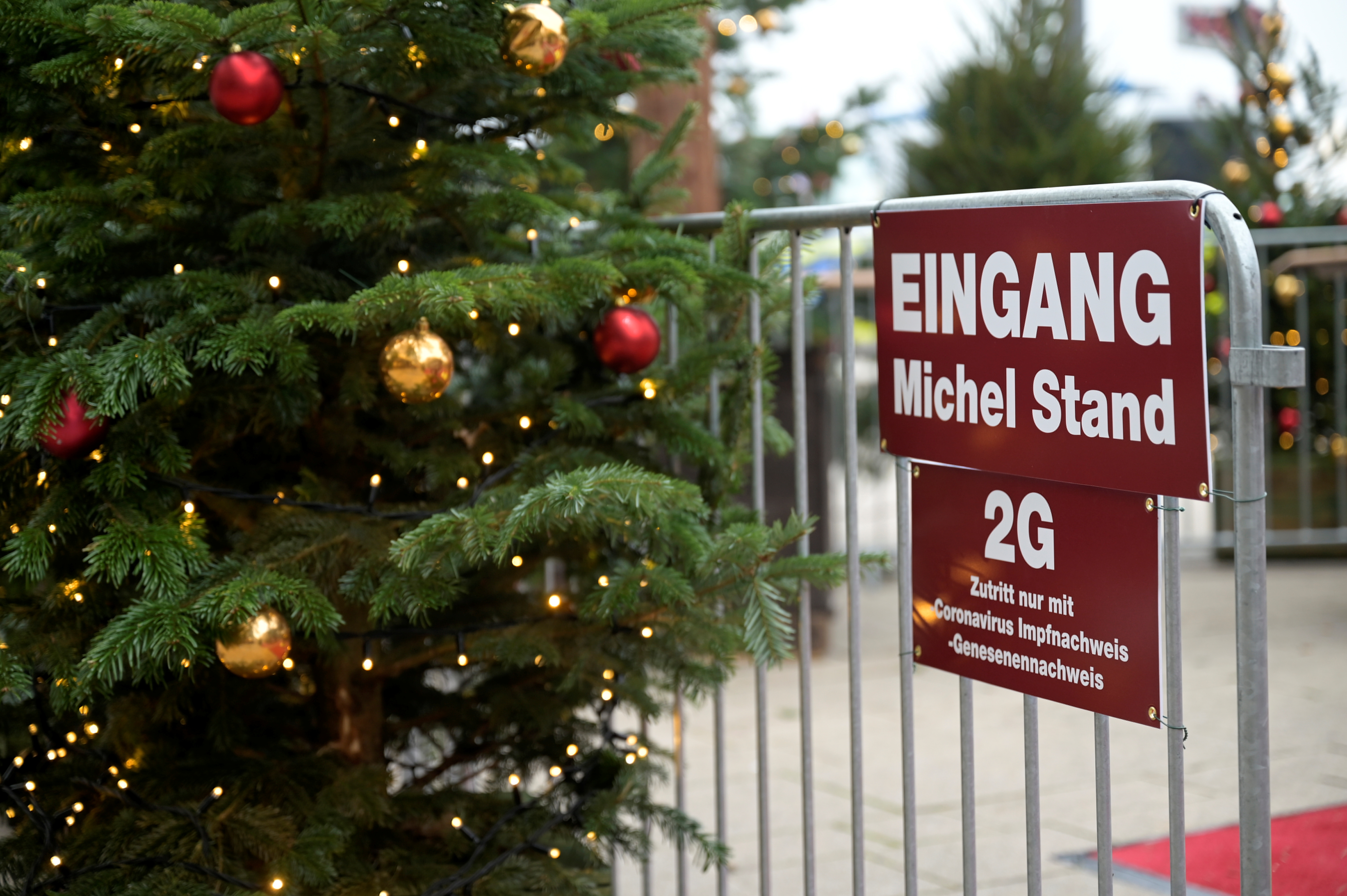 Christmas market in Hamburg