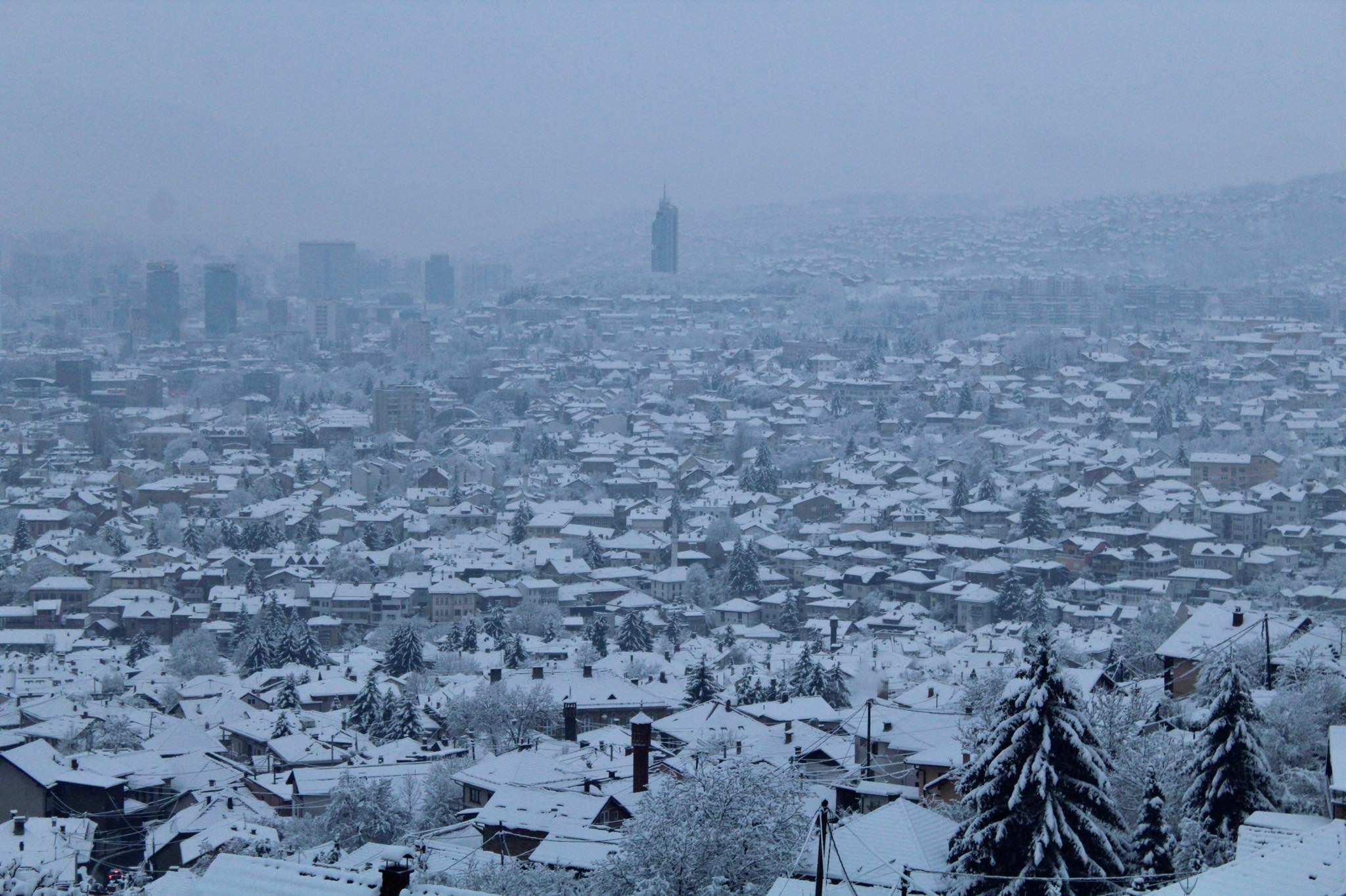 snijeg sarajevo