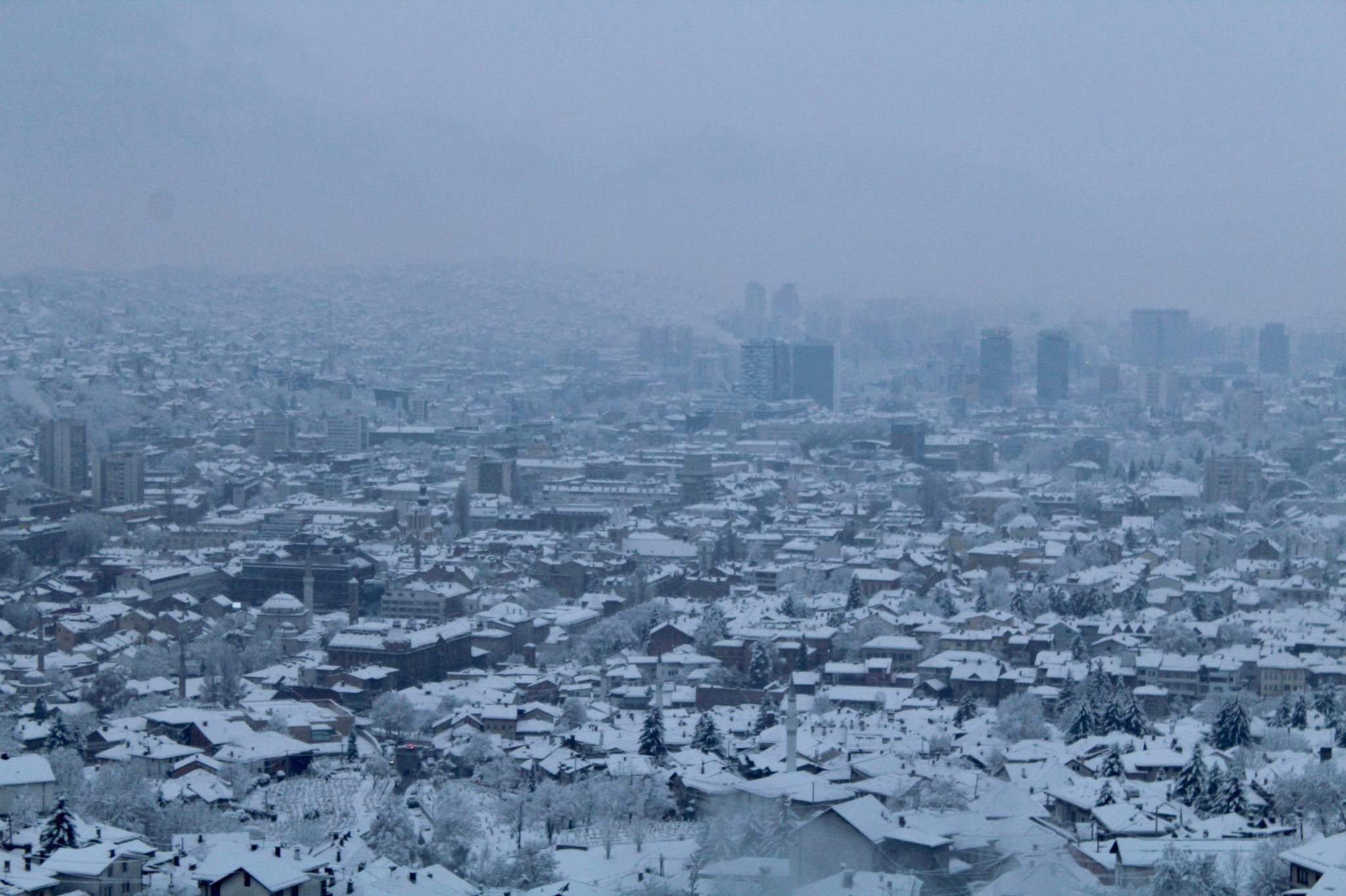 snijeg sarajevo