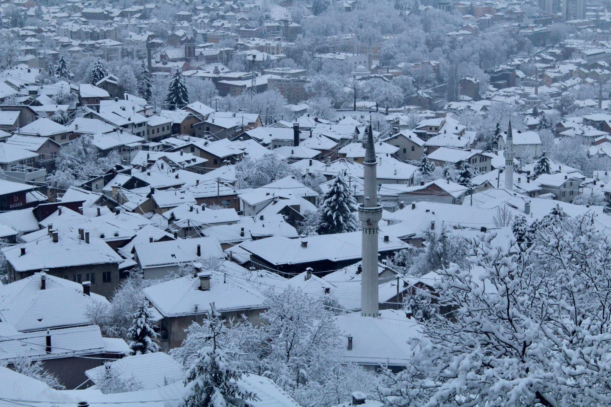 snijeg sarajevo