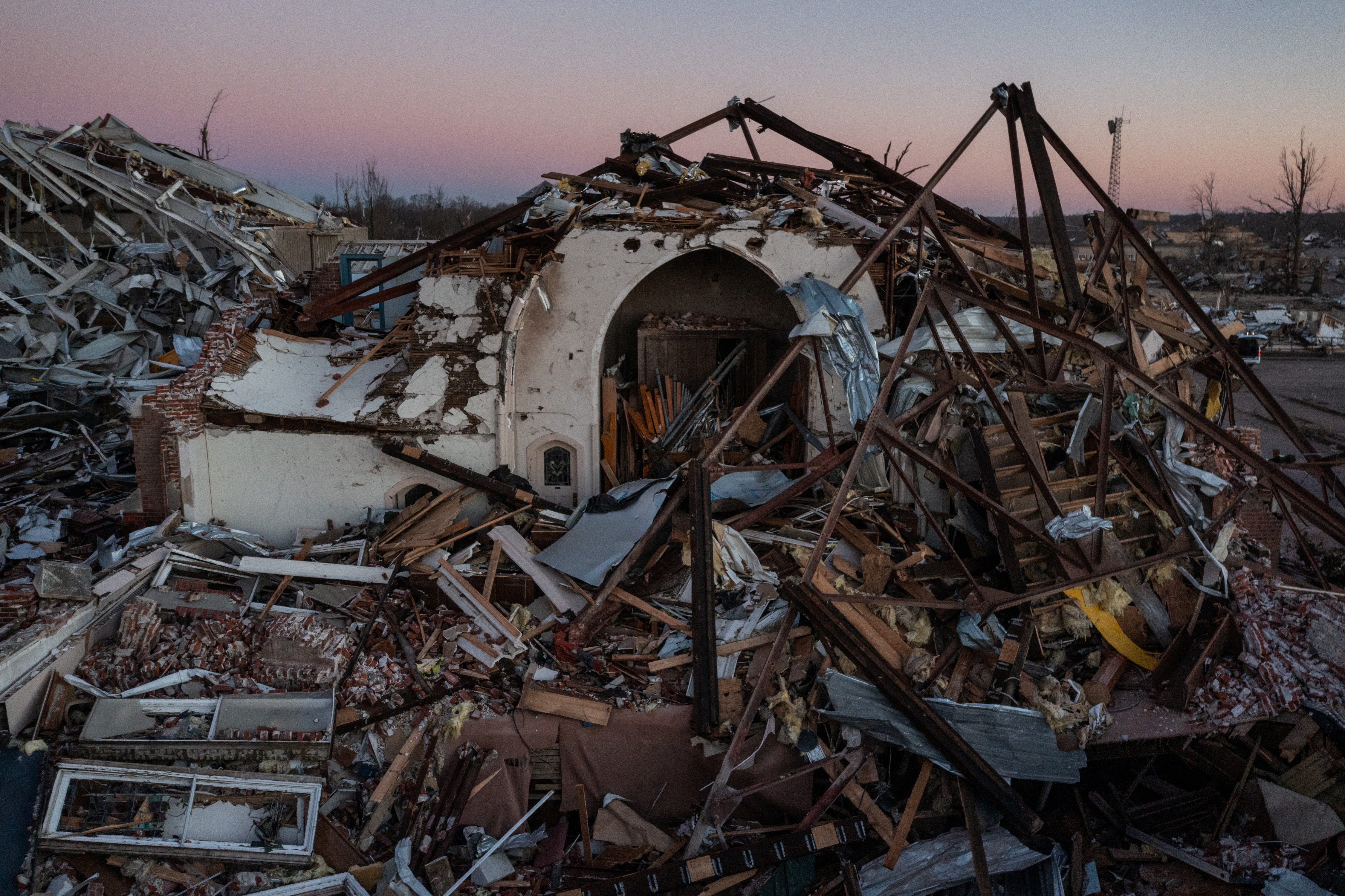 Devastating outbreak of tornadoes ripped through several U.S. states