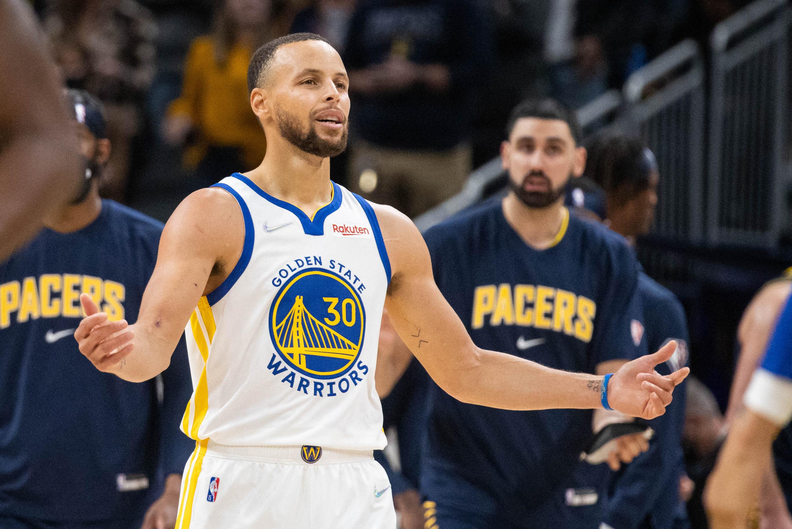 NBA: Golden State Warriors at Indiana Pacers
