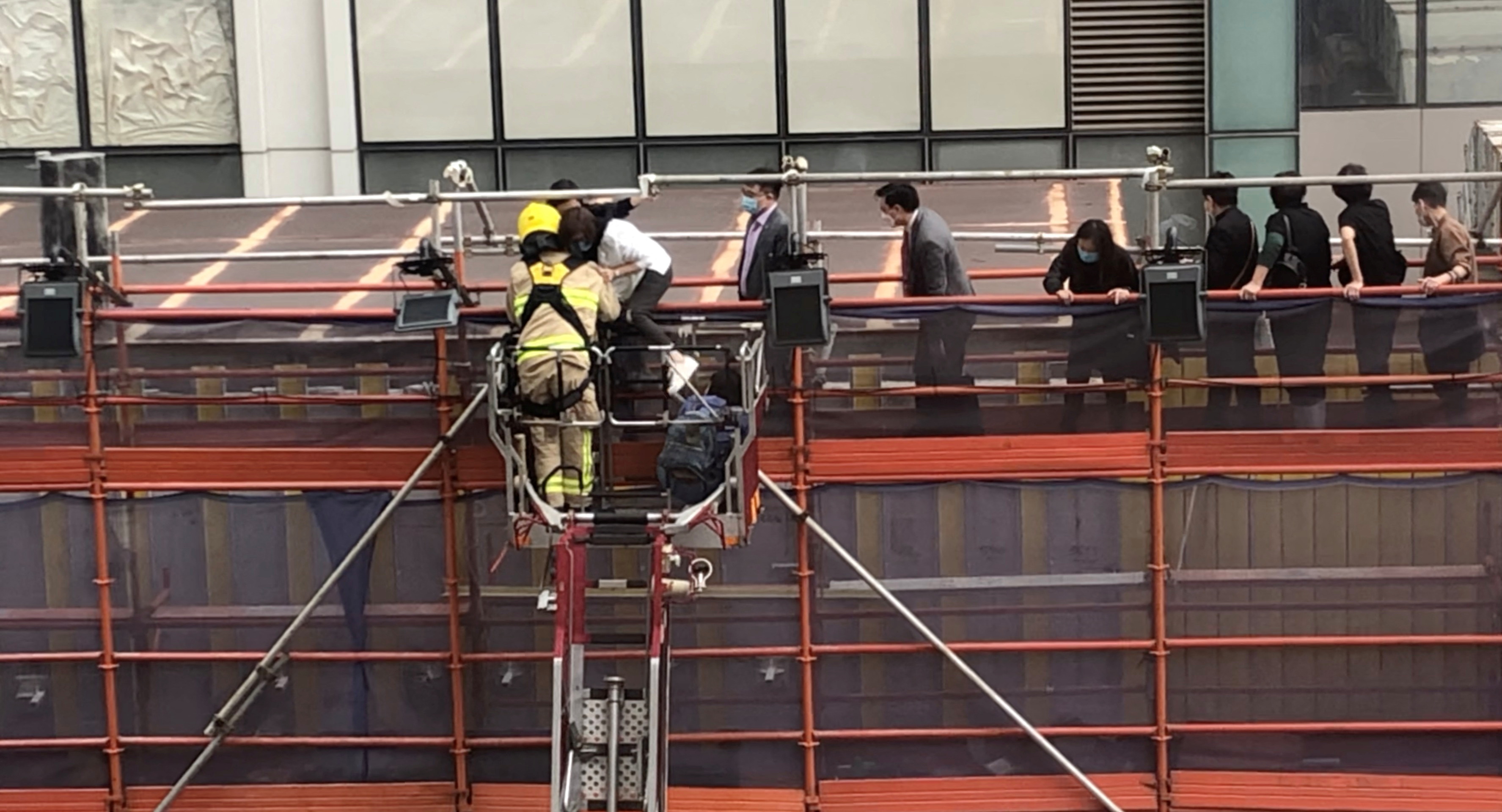 Fire breaks out at Hong Kong's World Trade Centre