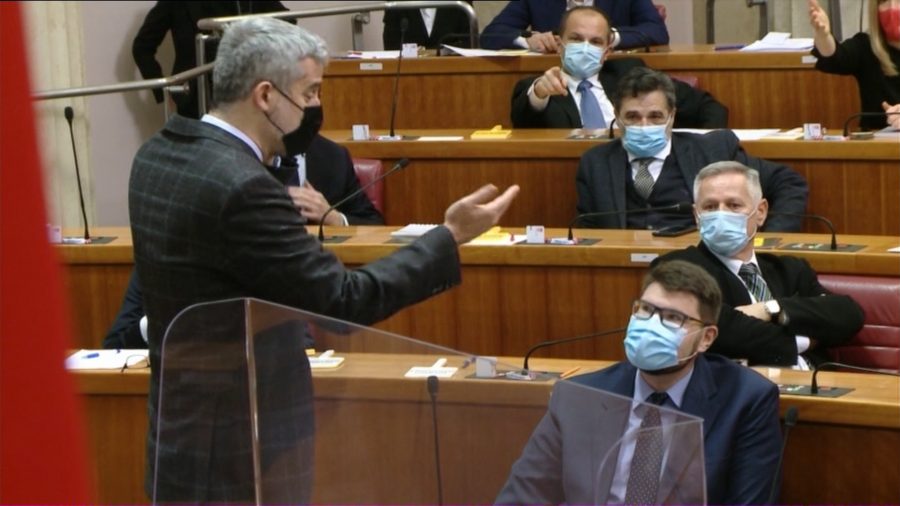 Nino Raspudić i Peđa Grbin