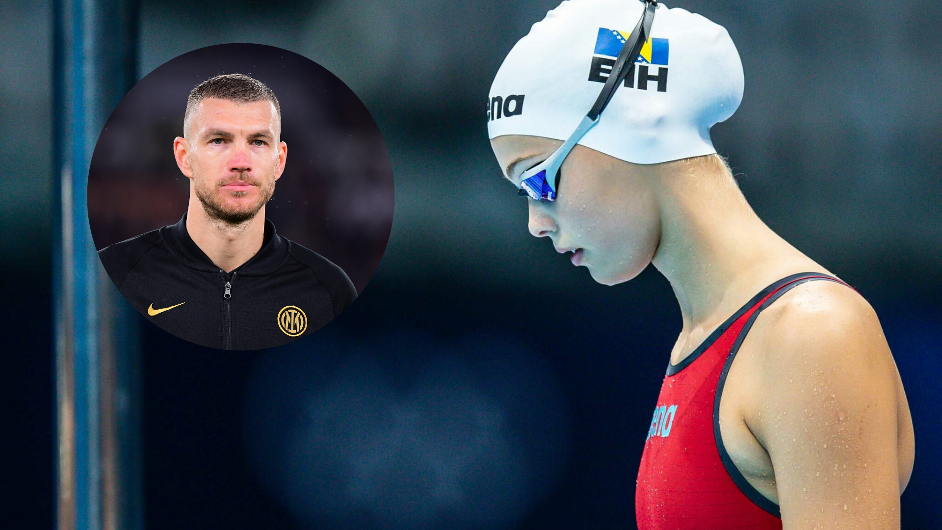 Edin Džeko / Lana Pudar