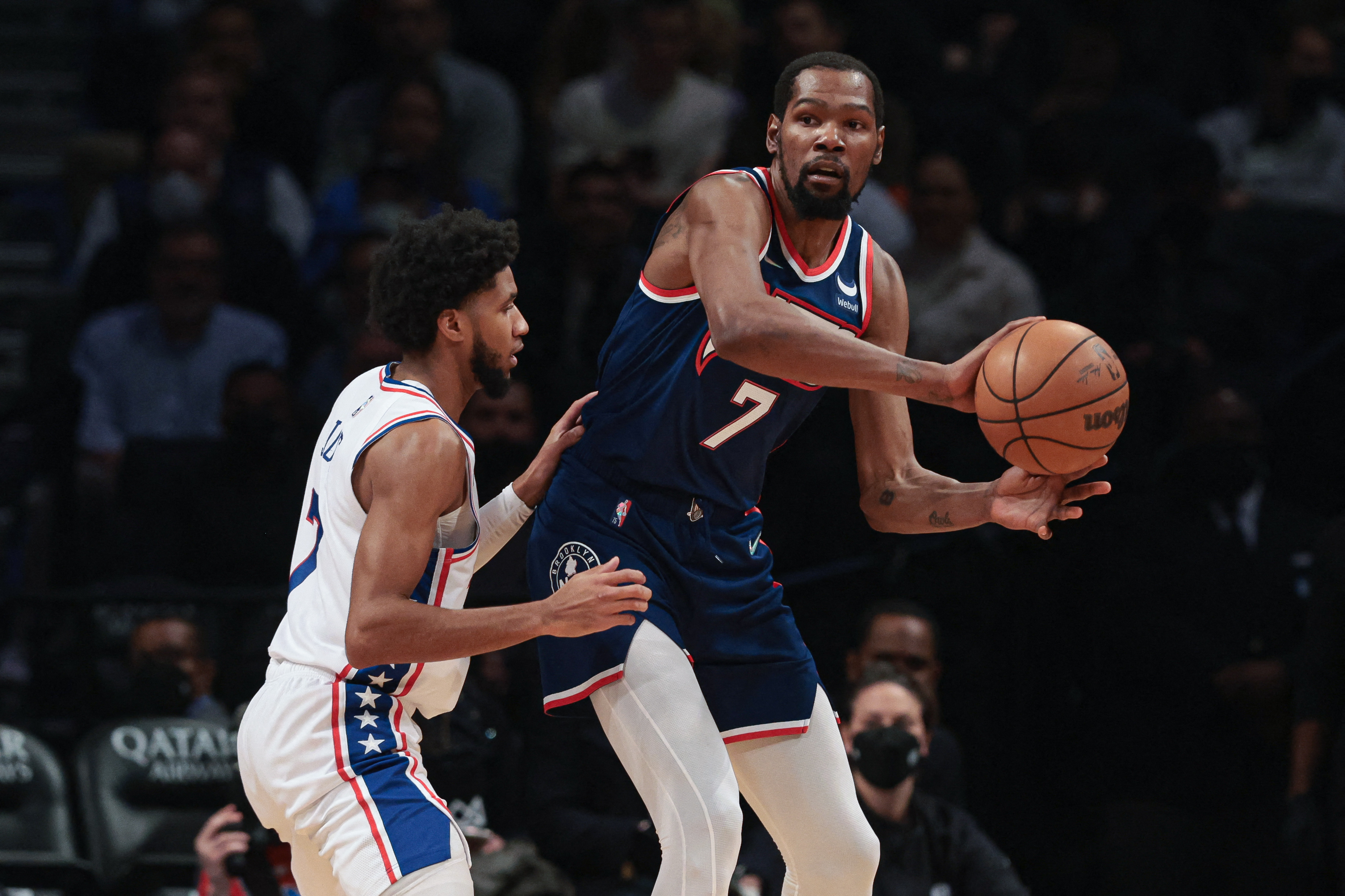 NBA: Philadelphia 76ers at Brooklyn Nets