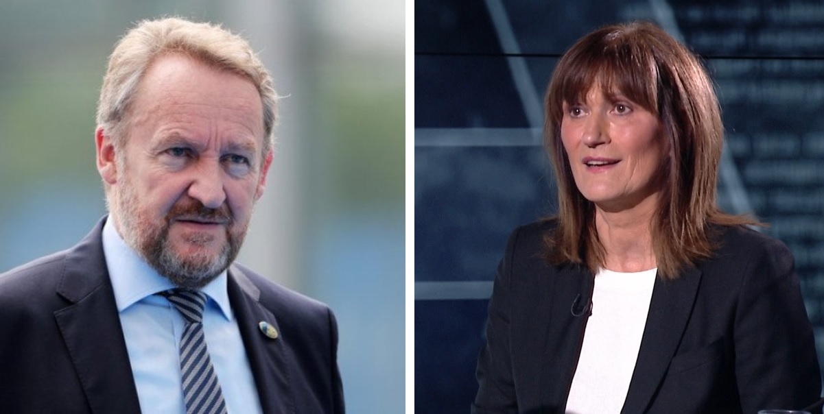 Bakir Izetbegović i Nevenka Tromp