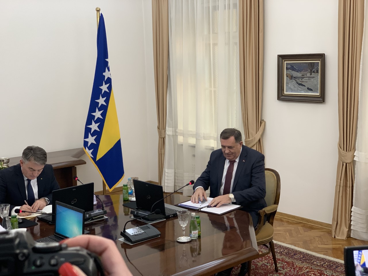 komsic dodik predsjednistvo
