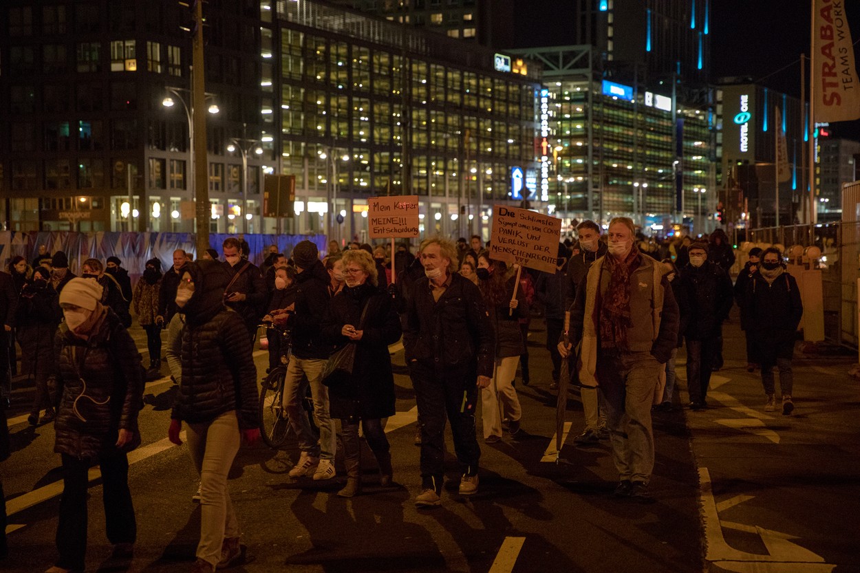 Germany: Protest against COVID measures in Berlin