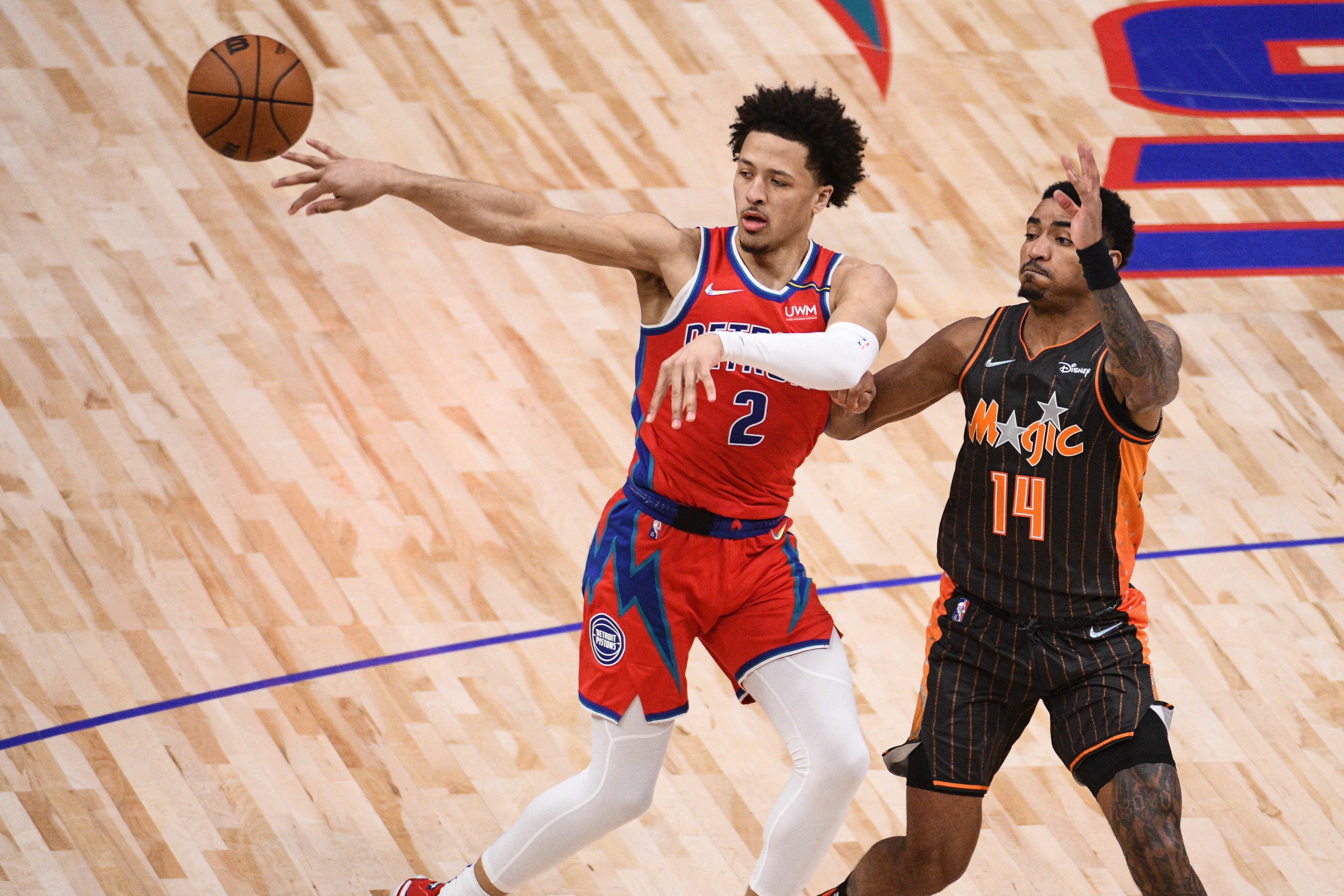 NBA: Orlando Magic at Detroit Pistons