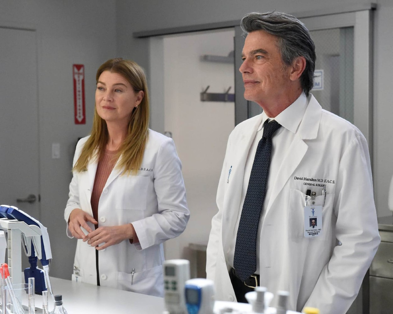 First look at upcoming new episode of the TV series "Grey's Anatomy"