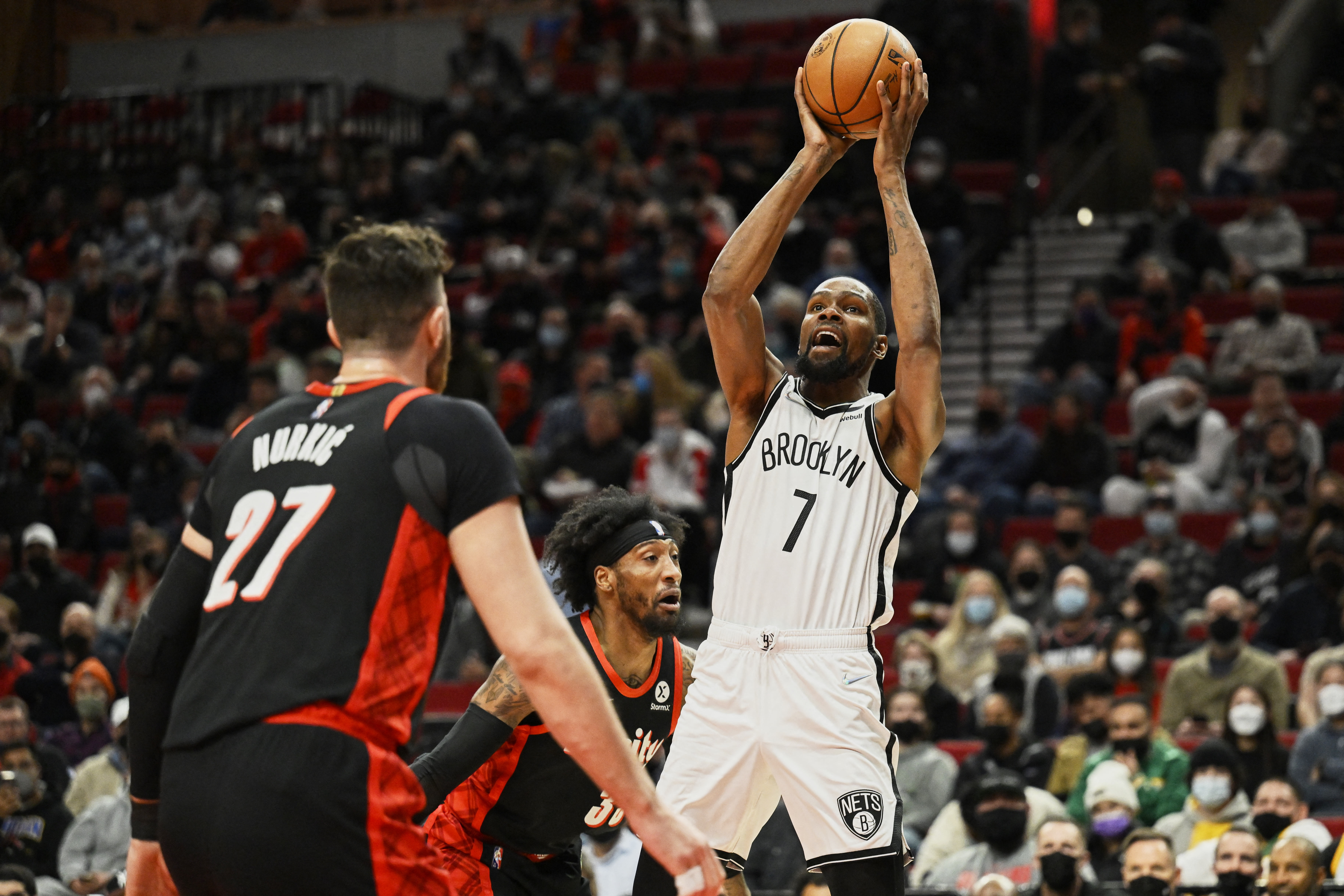 NBA: Brooklyn Nets at Portland Trail Blazers