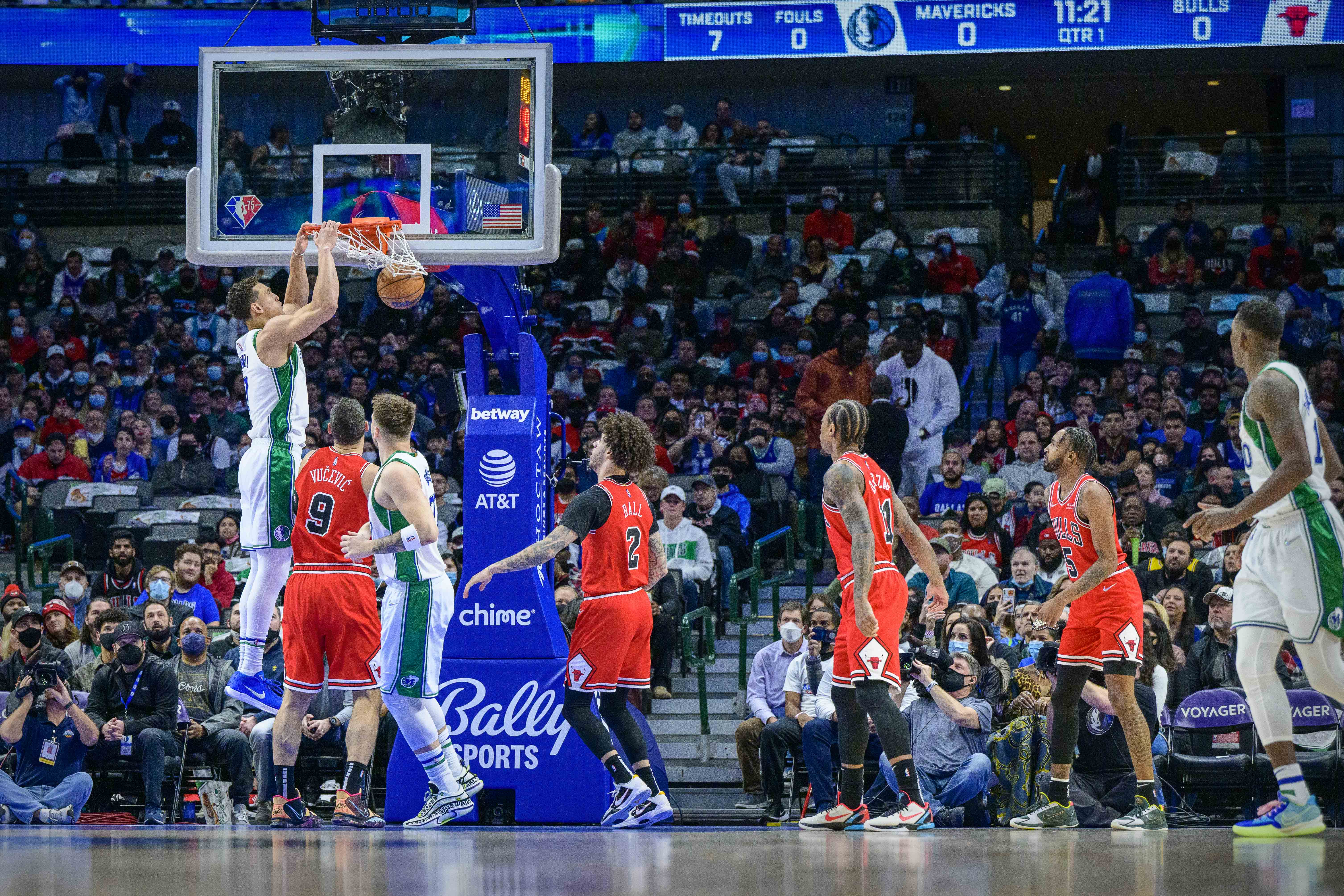 NBA: Chicago Bulls at Dallas Mavericks