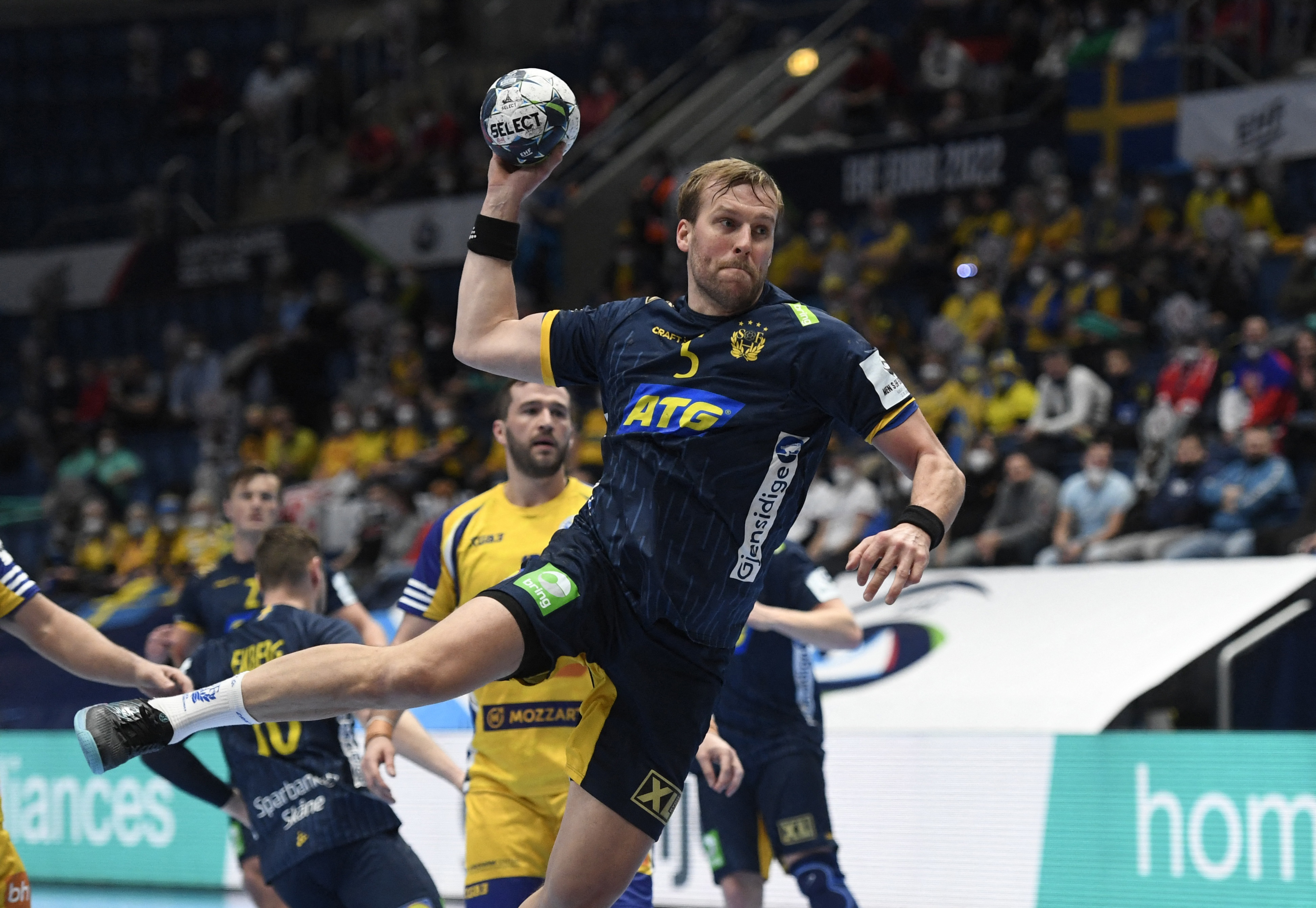 EHF 2022 Men's European Handball Championship - Group E - Sweden v Bosnia and Herzegovina