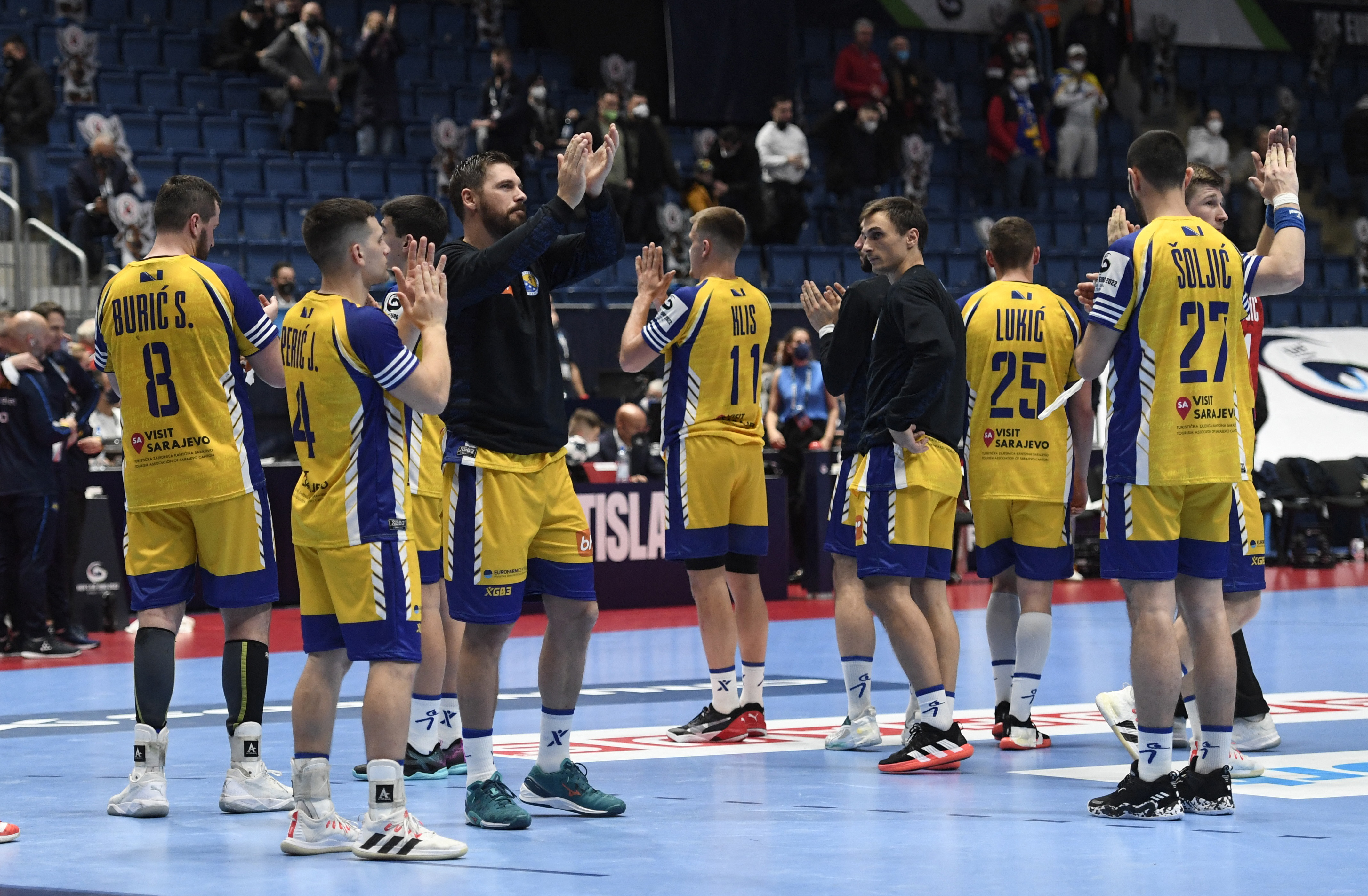EHF 2022 Men's European Handball Championship - Group E - Sweden v Bosnia and Herzegovina