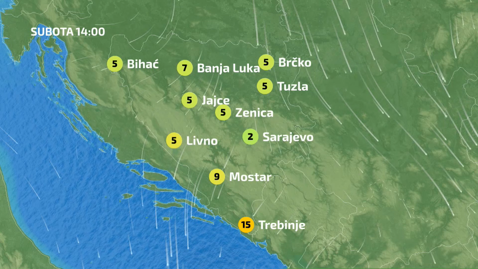 prognoza subota