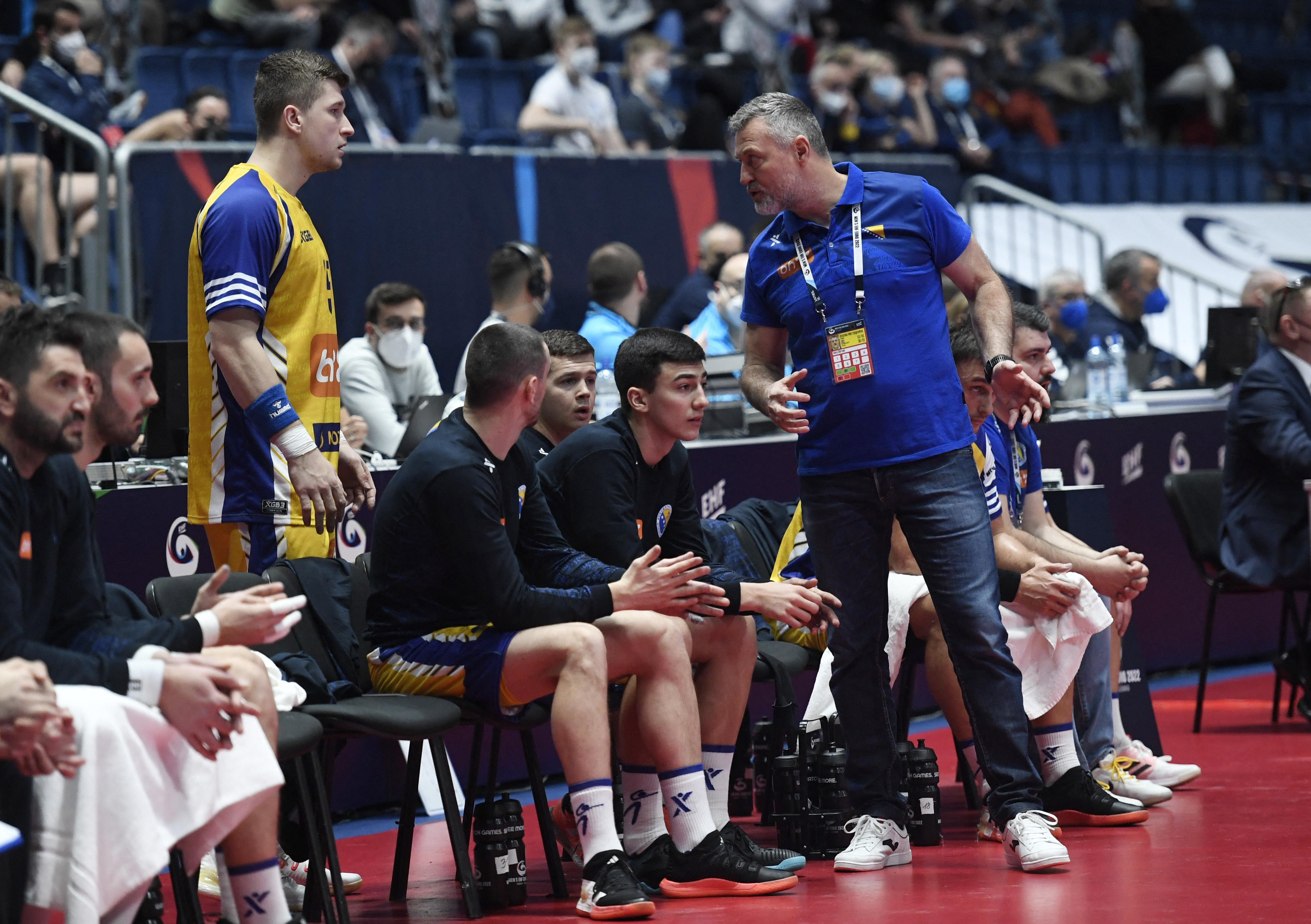 EHF 2022 Men's European Handball Championship - Group E - Sweden v Bosnia and Herzegovina