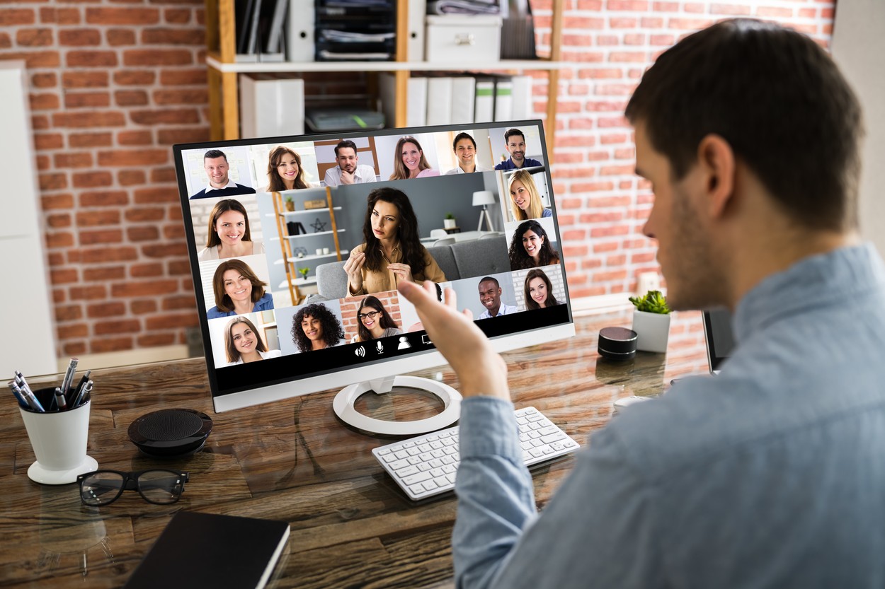 Online Video Conference Webinar Meeting Call